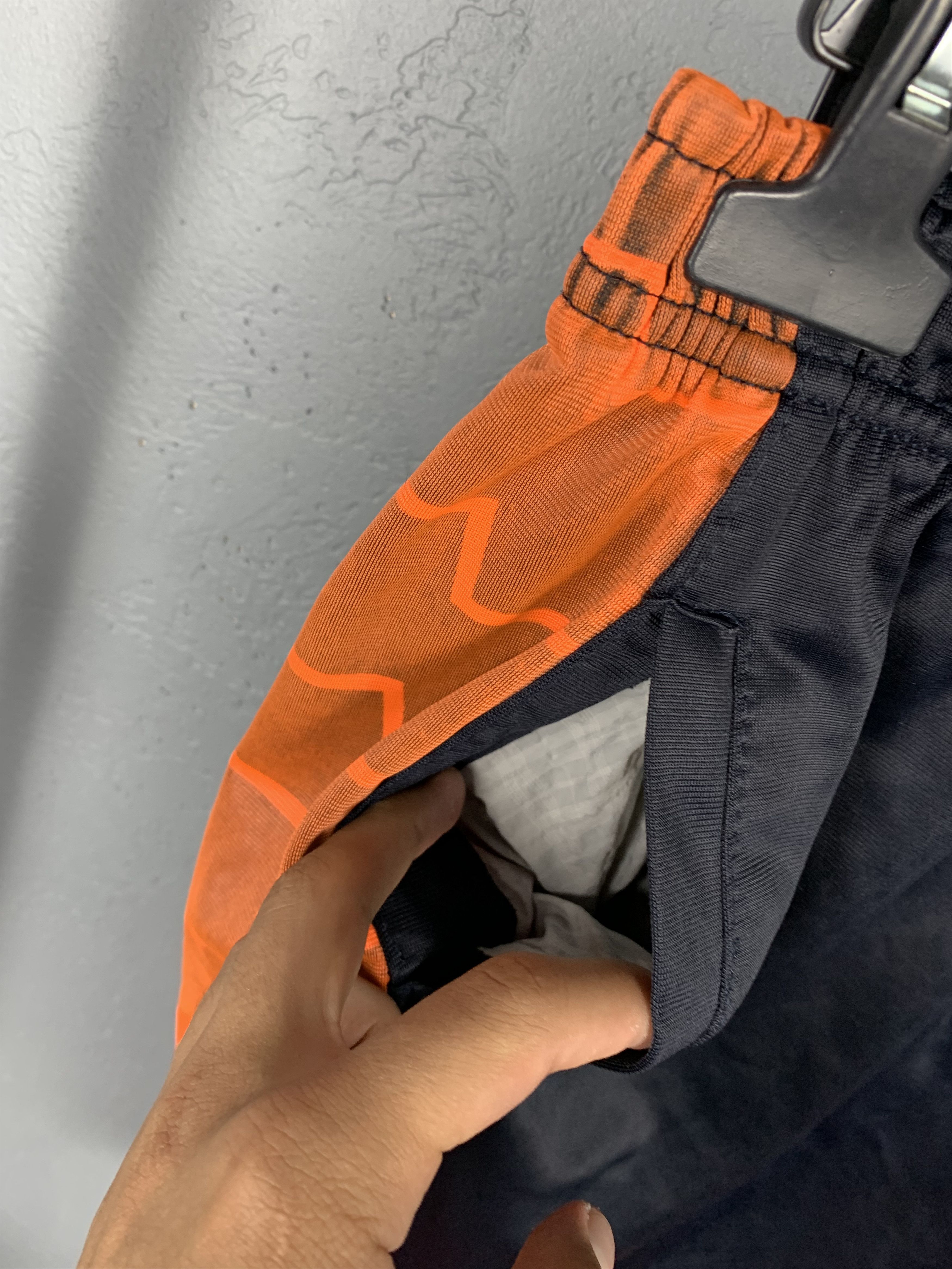 Nike × Vintage Nike Premier 90s Vintage Nylon Mens Shorts Y2K Size US 30 / EU 46 - 6 Thumbnail