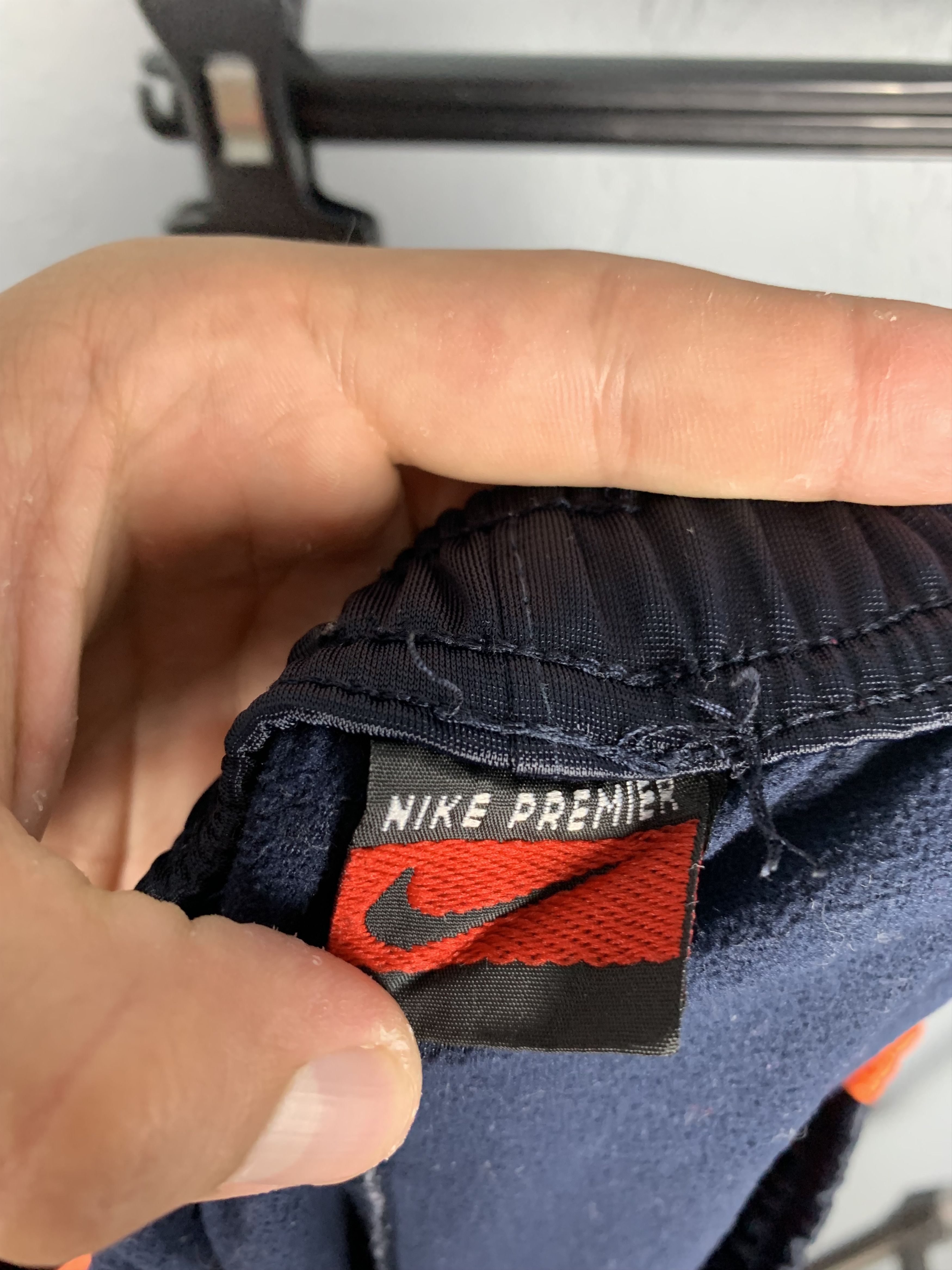 Nike × Vintage Nike Premier 90s Vintage Nylon Mens Shorts Y2K Size US 30 / EU 46 - 7 Thumbnail