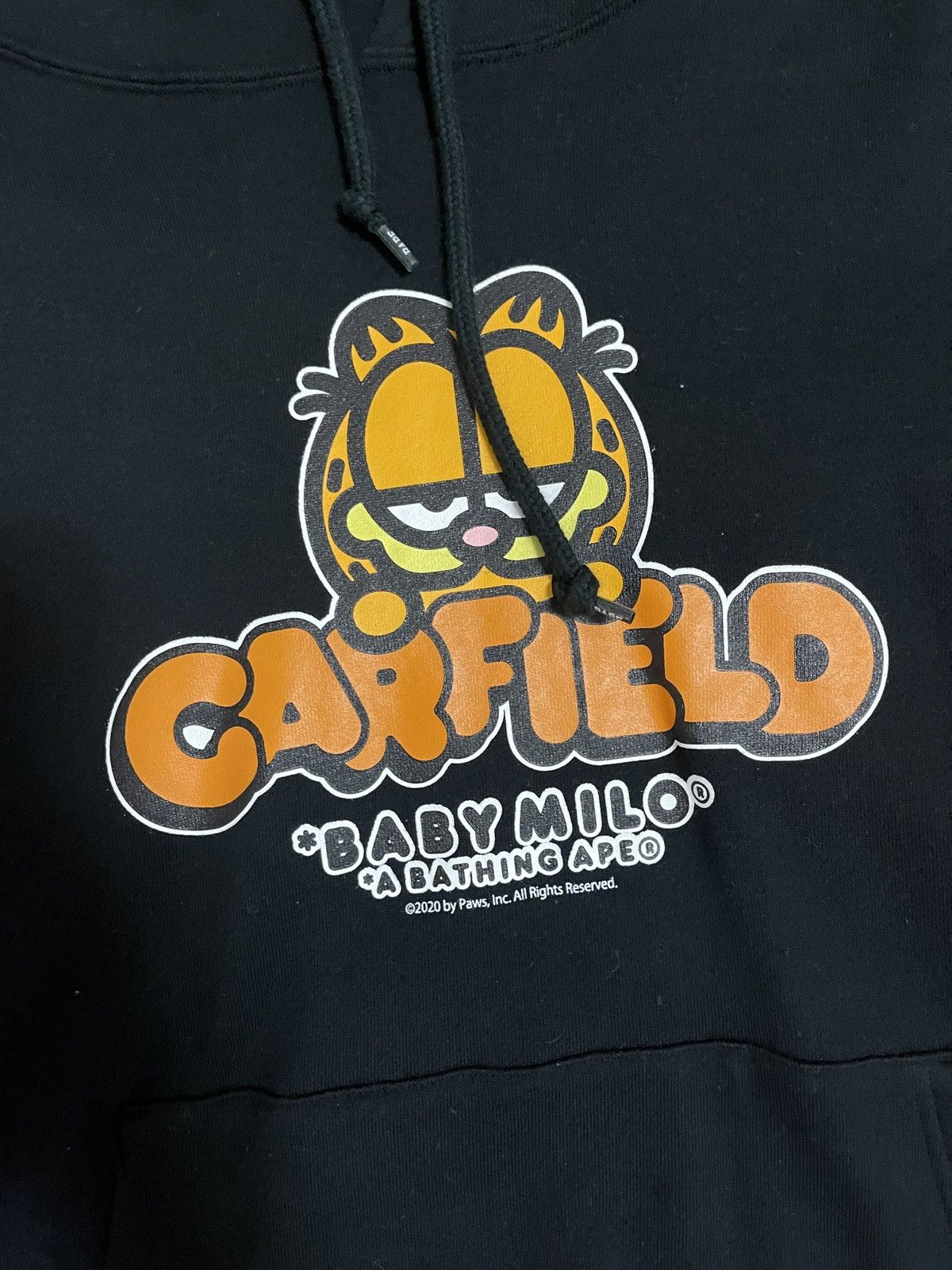 Bape Bape x Garfield Pullover Hoodie Size US L / EU 52-54 / 3 - 2 Thumbnail