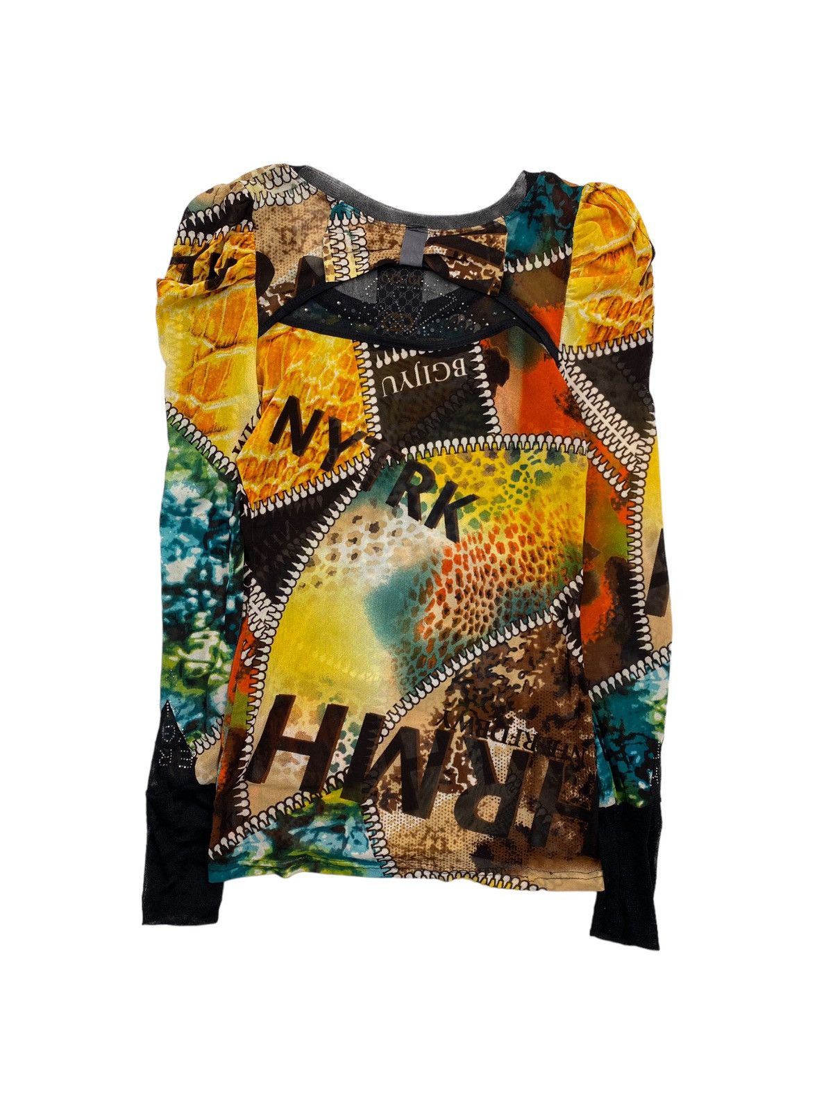 Jean Paul Gaultier × Vintage Vintage art jean paul gaultier style long sleeve shirt Size M / US 6-8 / IT 42-44 - 2 Thumbnail