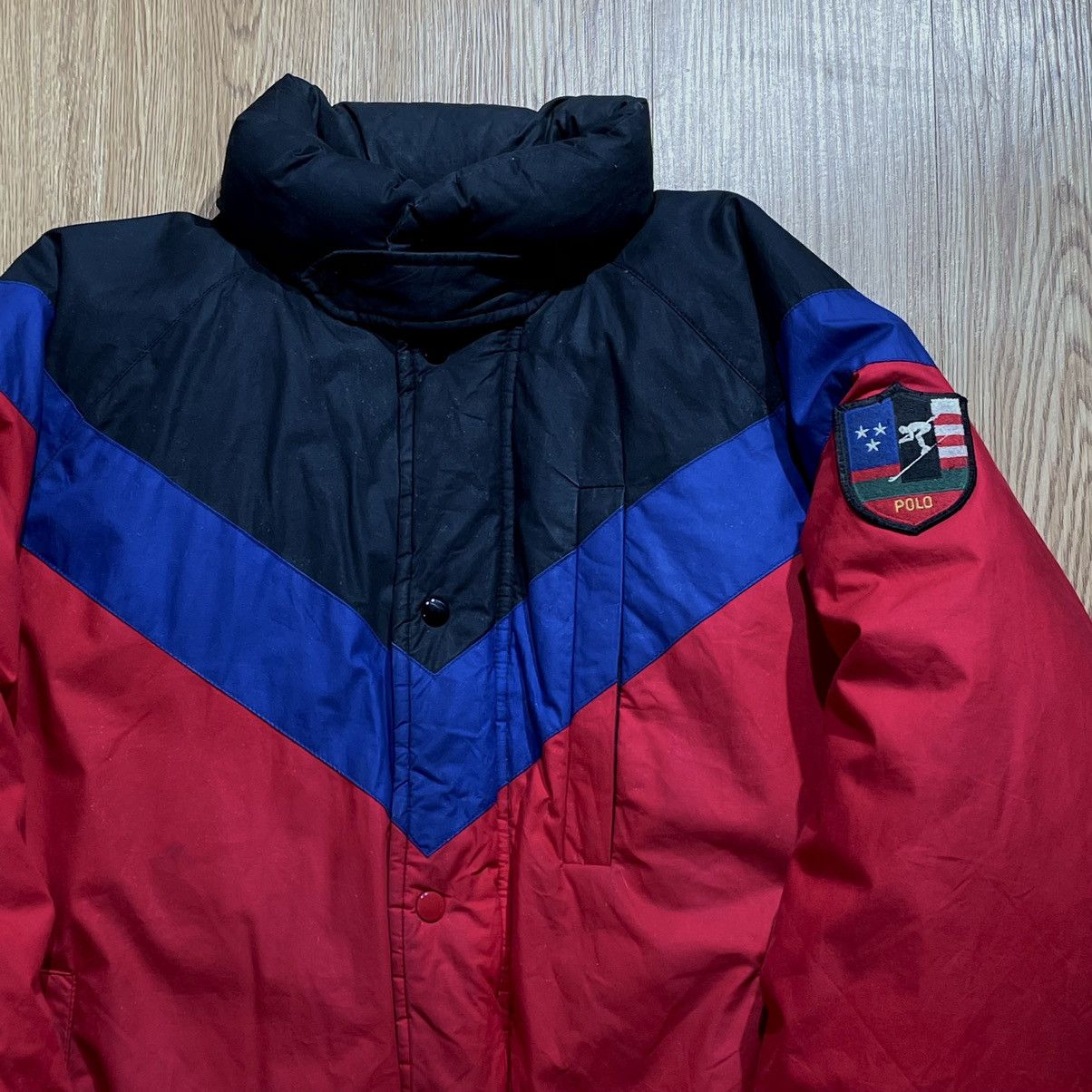 Polo Ralph Lauren × Vintage Puffer Polo Suicide Ski Patch Size US L / EU 52-54 / 3 - 8 Thumbnail