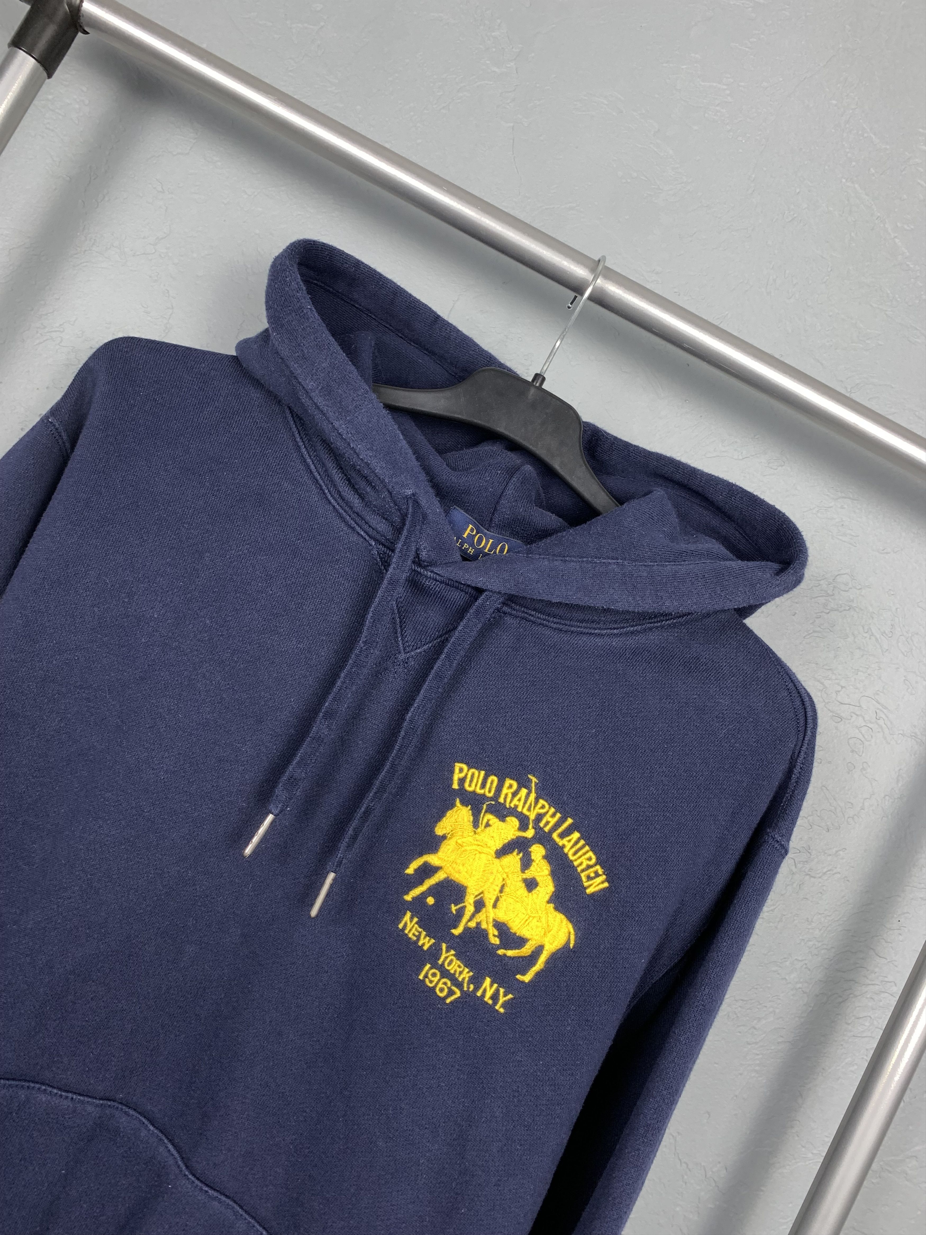 Polo Ralph Lauren Polo Ralph Lauren Vintage Heavy Cotton Hoodie Size US L / EU 52-54 / 3 - 2 Thumbnail