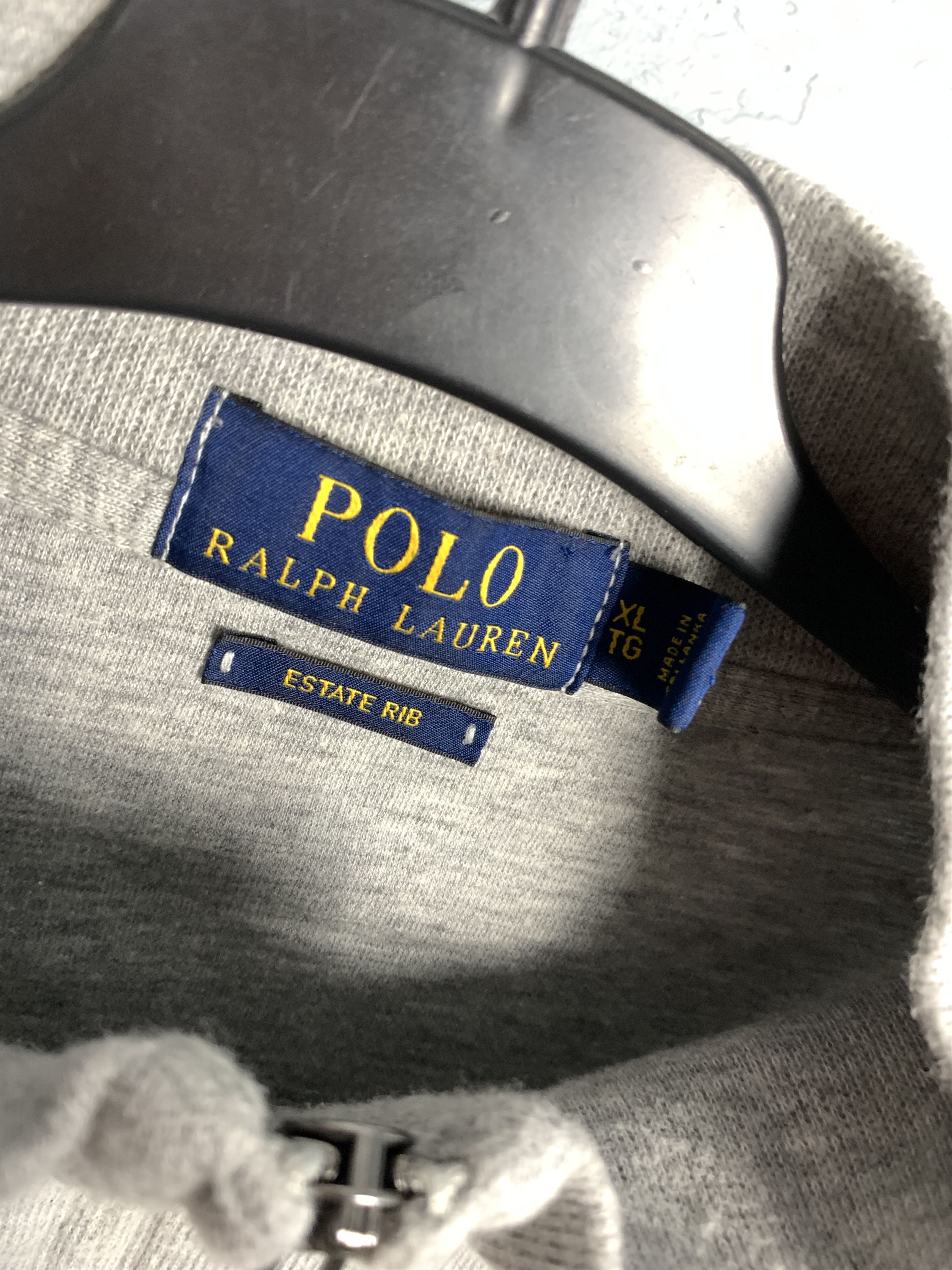 Polo Ralph Lauren × Ralph Lauren × Vintage Polo Ralph Lauren Vintage Mens 1\4 Quarter Zip Sweatshirt Size US XL / EU 56 / 4 - 3 Thumbnail