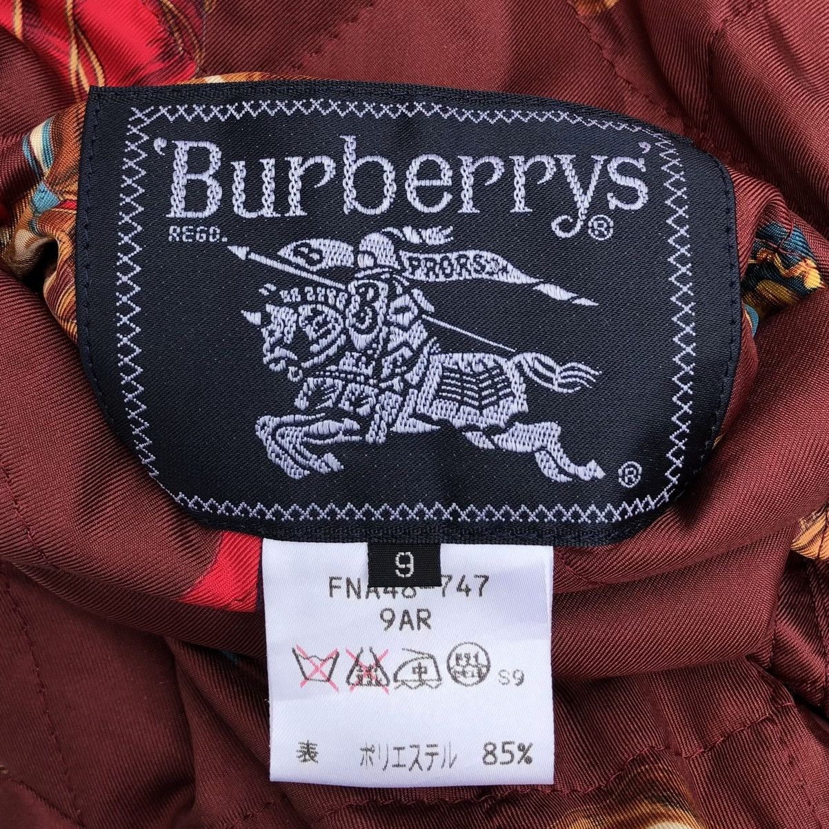 Burberry Burberrys Animal Equestrian Reversible Printed Long Jacket Size XL / US 12-14 / IT 48-50 - 18 Thumbnail