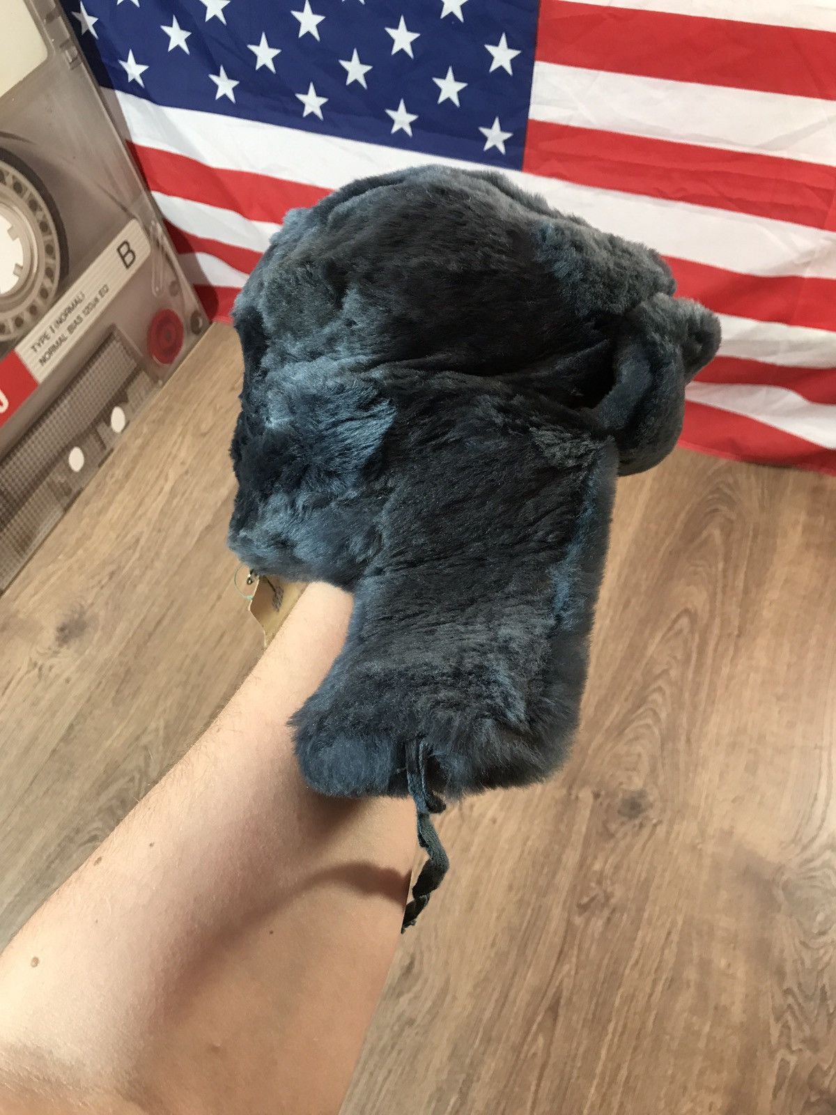 Japanese Brand × Vintage 👲USHANKA HAT VINTAGE Size ONE SIZE - 4 Thumbnail