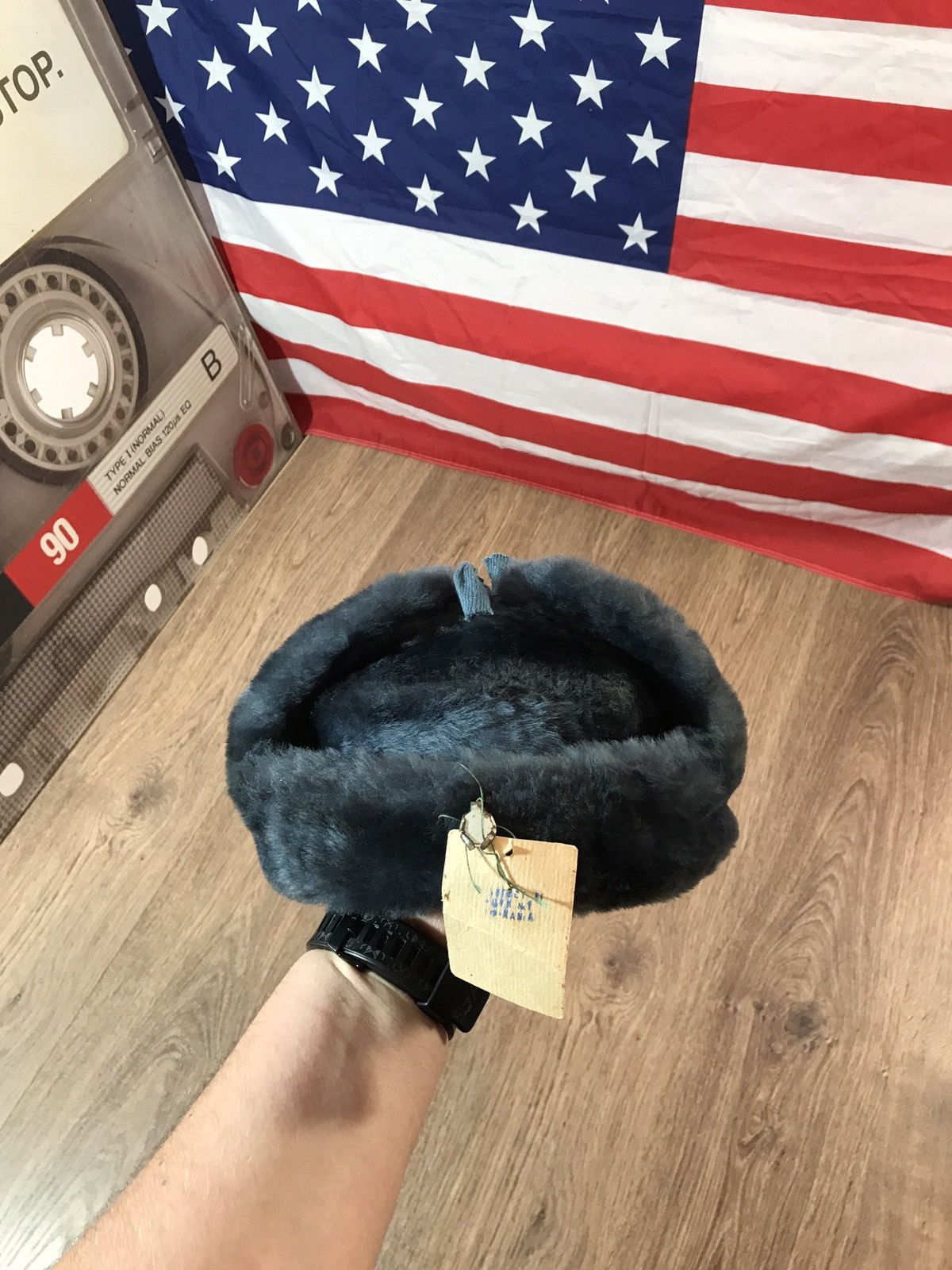 Japanese Brand × Vintage 👲USHANKA HAT VINTAGE Size ONE SIZE - 12 Thumbnail