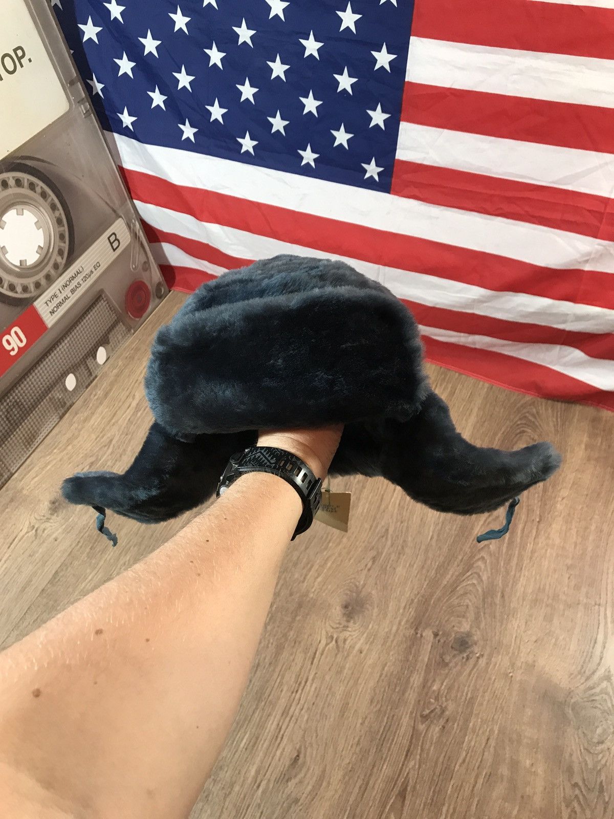 Japanese Brand × Vintage 👲USHANKA HAT VINTAGE Size ONE SIZE - 1 Thumbnail