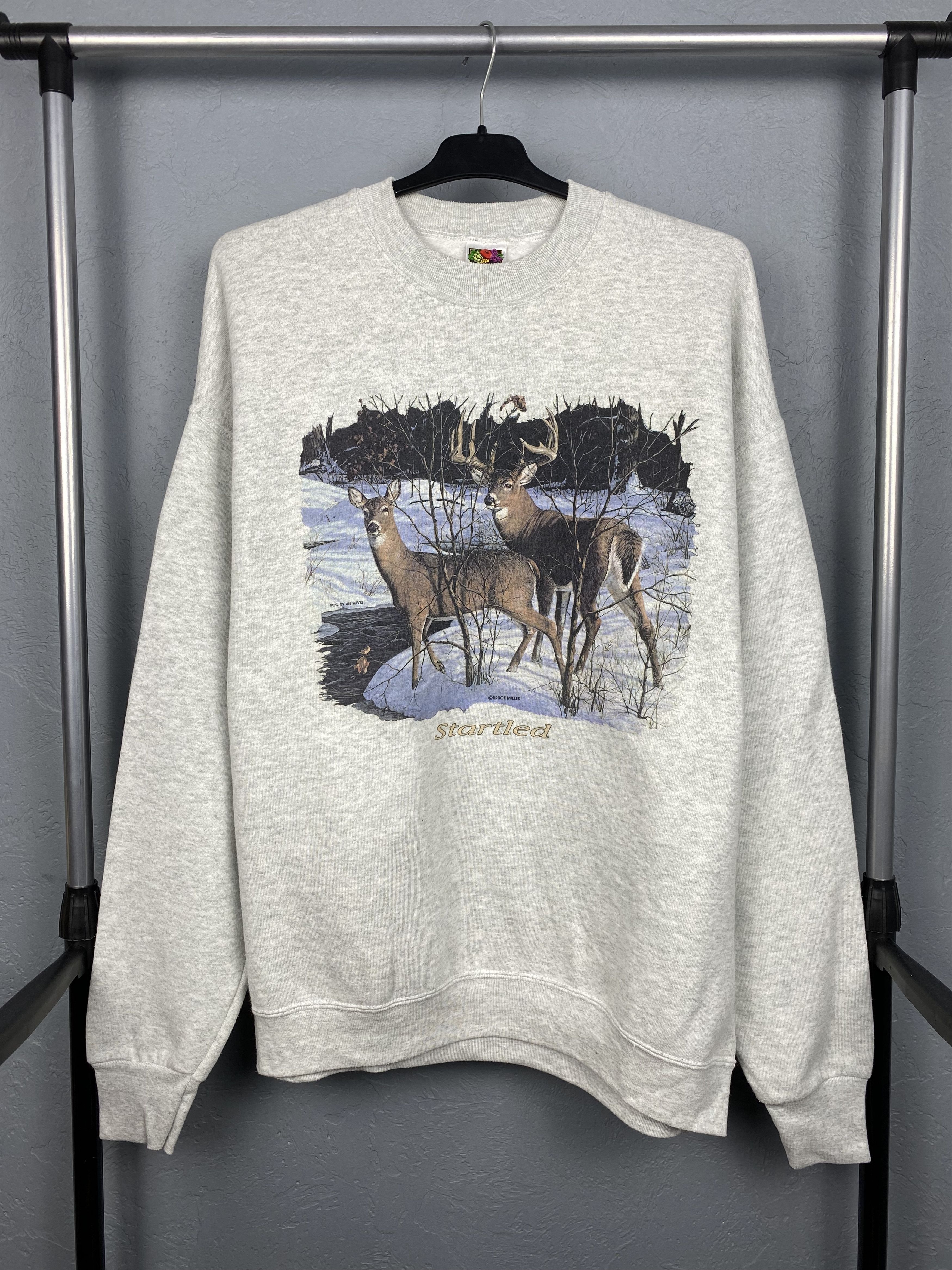 Vintage Vintage Startled MINNESOTA Copyright Bruce Miller Sweatshirt Size US XL / EU 56 / 4 - 1 Thumbnail