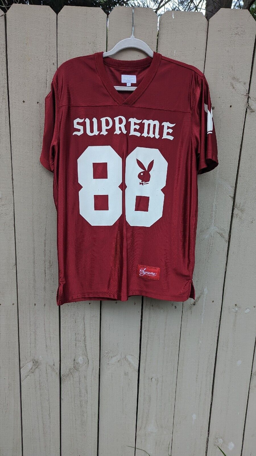 Supreme Playboy Football Jersey | Grailed