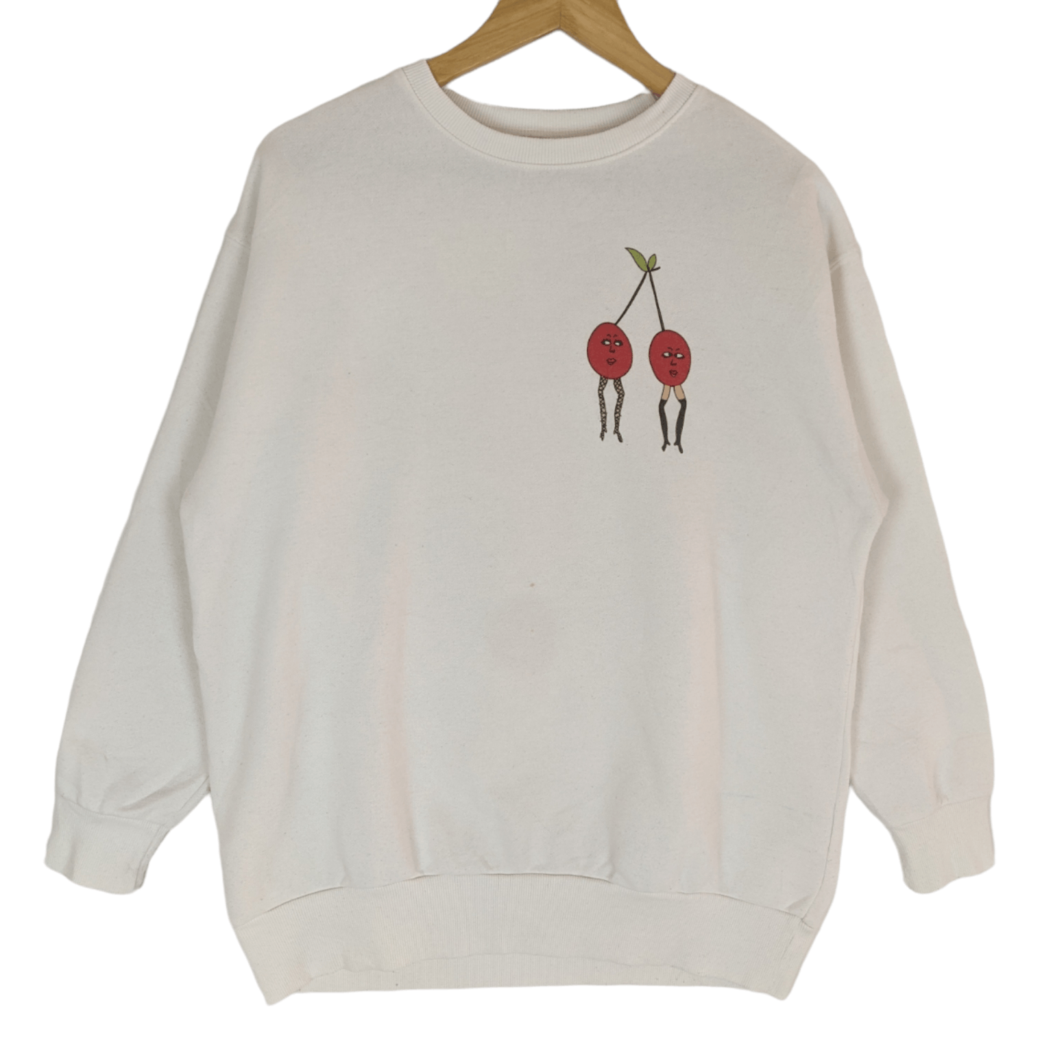 Japanese Brand Japan CARTOON Anime Manga Fruit Crewneck Jumper Sweatshirt Size US M / EU 48-50 / 2 - 2 Thumbnail