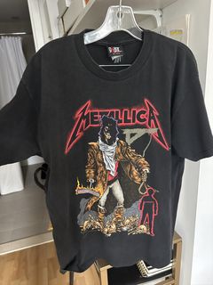 Vintage 1998 Metallica Baseball Jersey / Band Tee / Giant Tag