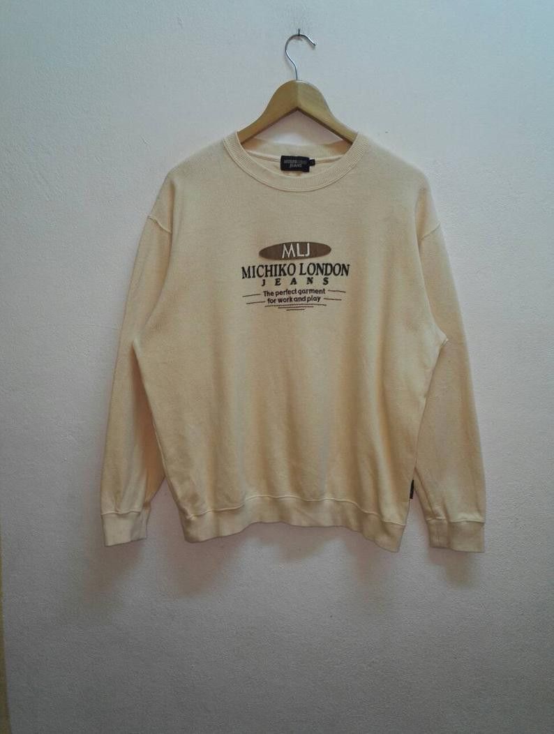 Japanese Brand Vintage Michiko London Jeans embroidered Big Logo (c4) Size US L / EU 52-54 / 3 - 1 Thumbnail