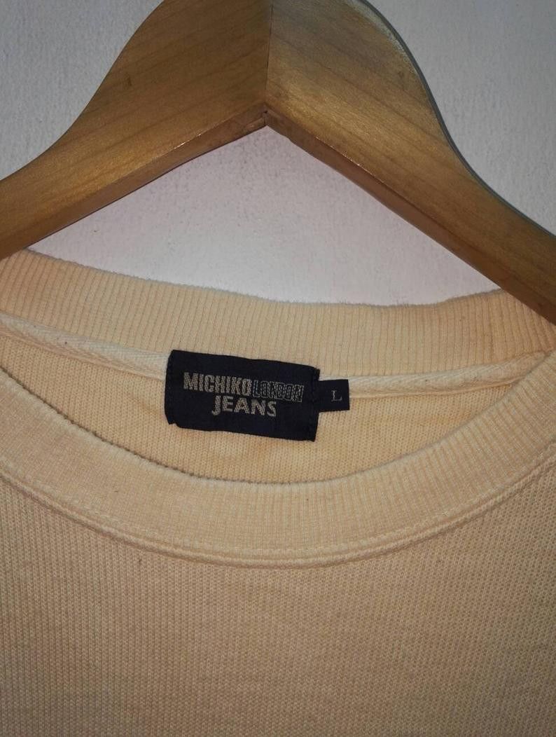 Japanese Brand Vintage Michiko London Jeans embroidered Big Logo (c4) Size US L / EU 52-54 / 3 - 6 Thumbnail