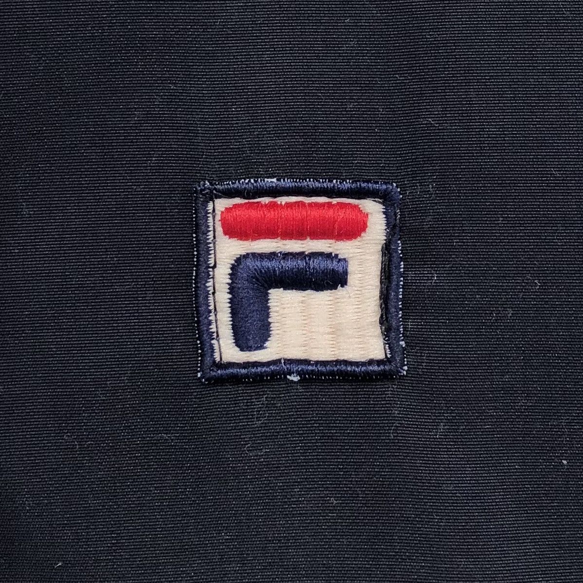 Fila Vintage Fila Biella Italia 🇮🇹 Big Logo Bomber Jacket Size US L / EU 52-54 / 3 - 14 Thumbnail