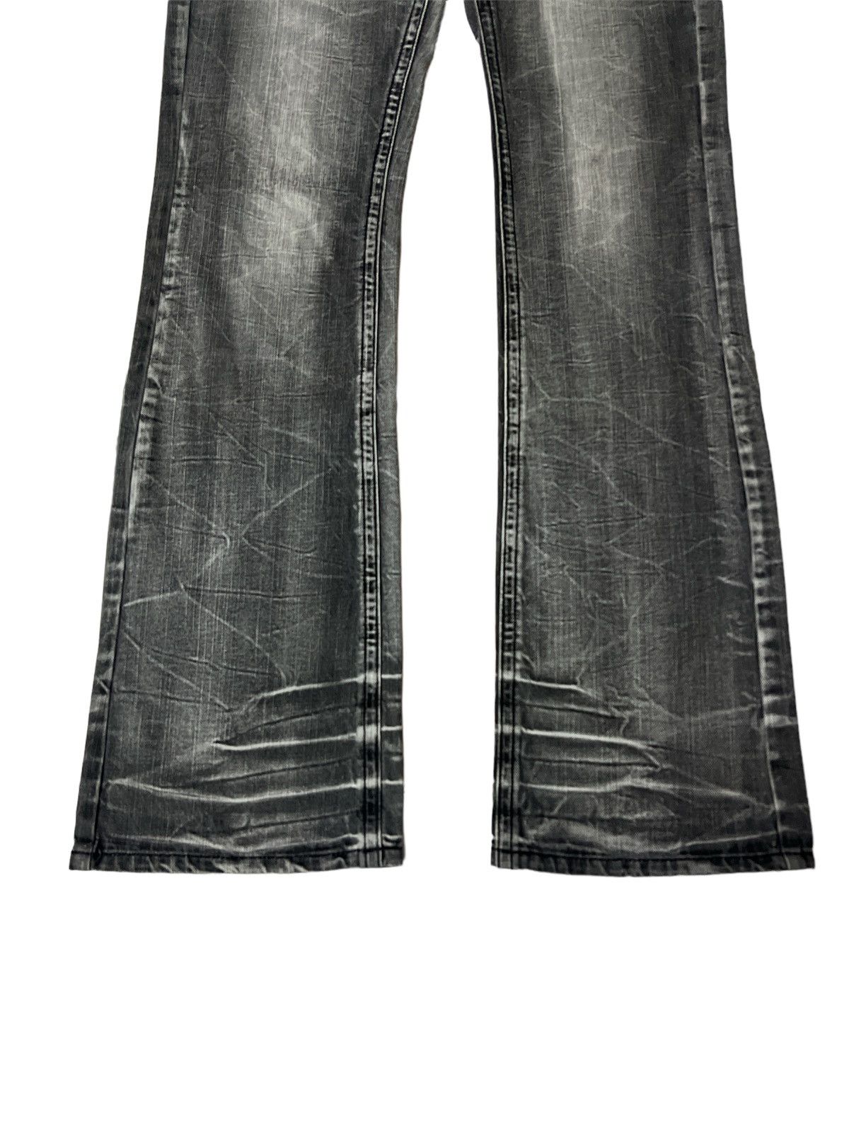 Japanese Brand FLARED💥BLOW BY BLUE DISTRESSED DENIM PAT Size US 31 - 3 Thumbnail