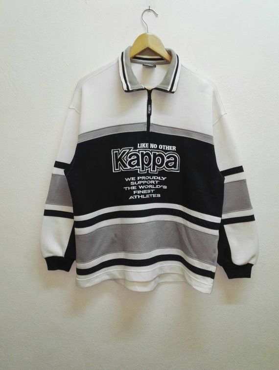 Kappa Rare🔥 Kappa Embroidered Big Logo Good Condition Used Size US L / EU 52-54 / 3 - 1 Thumbnail