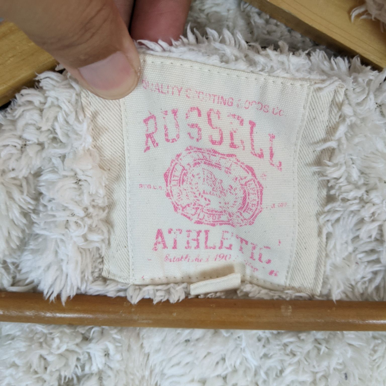 Russell Athletic RUSSEL ATHLETIC Winter Warm Hoodie Jumper Sweatshirt Size S / US 4 / IT 40 - 8 Thumbnail
