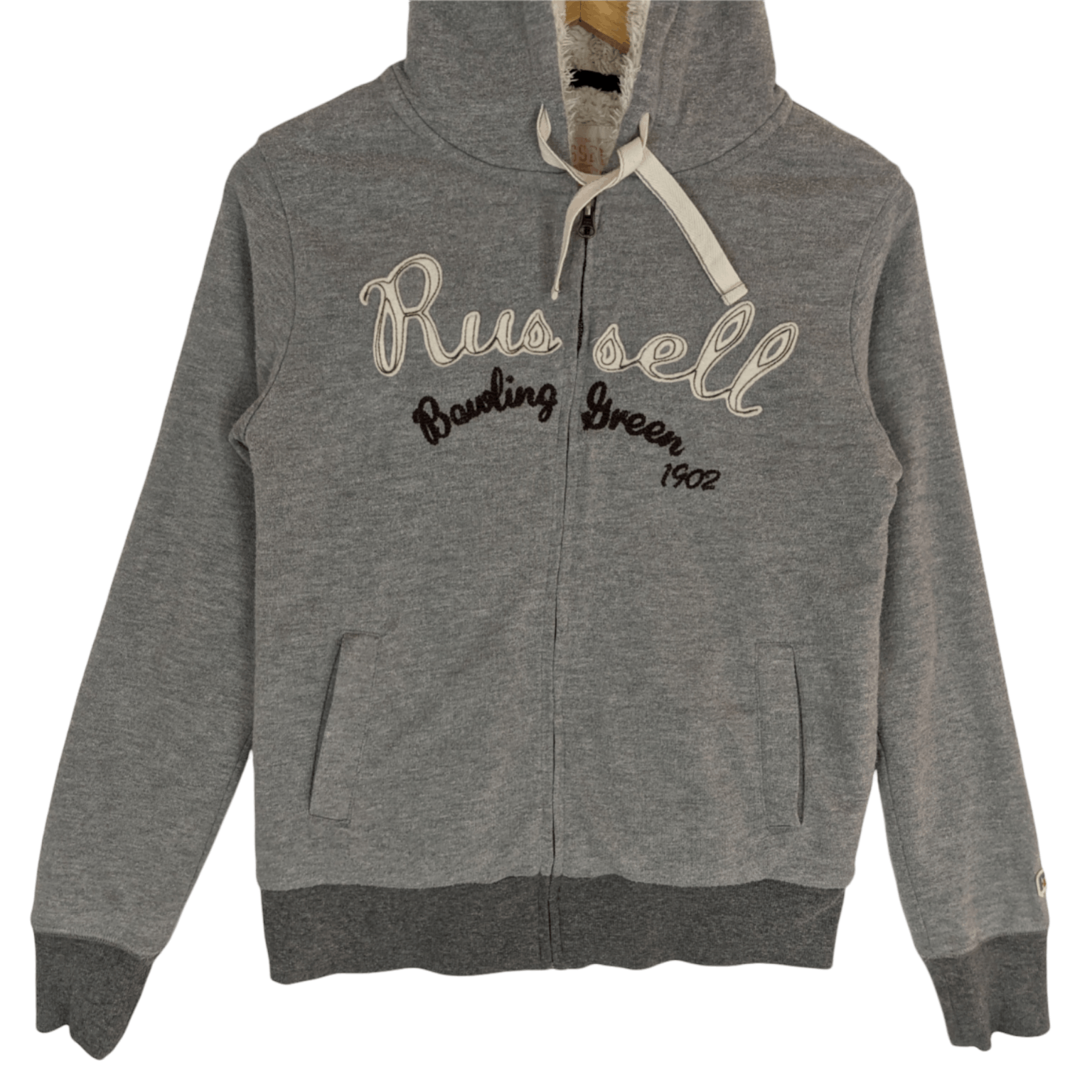 Russell Athletic RUSSEL ATHLETIC Winter Warm Hoodie Jumper Sweatshirt Size S / US 4 / IT 40 - 2 Thumbnail