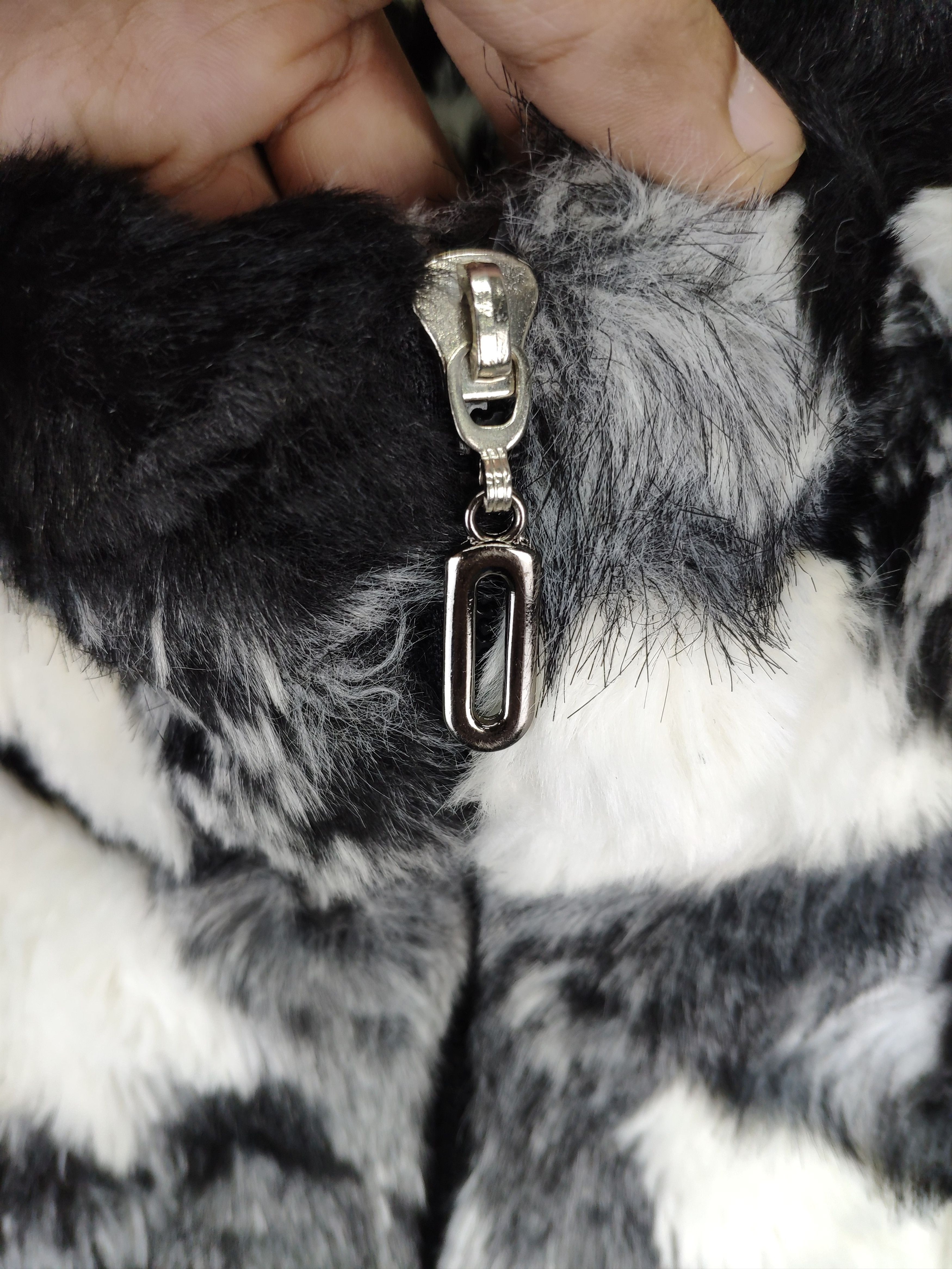 Japanese Brand × Vintage Vintage Faux Fur Cropped Jacket Issey Miyake Style Size M / US 6-8 / IT 42-44 - 13 Thumbnail