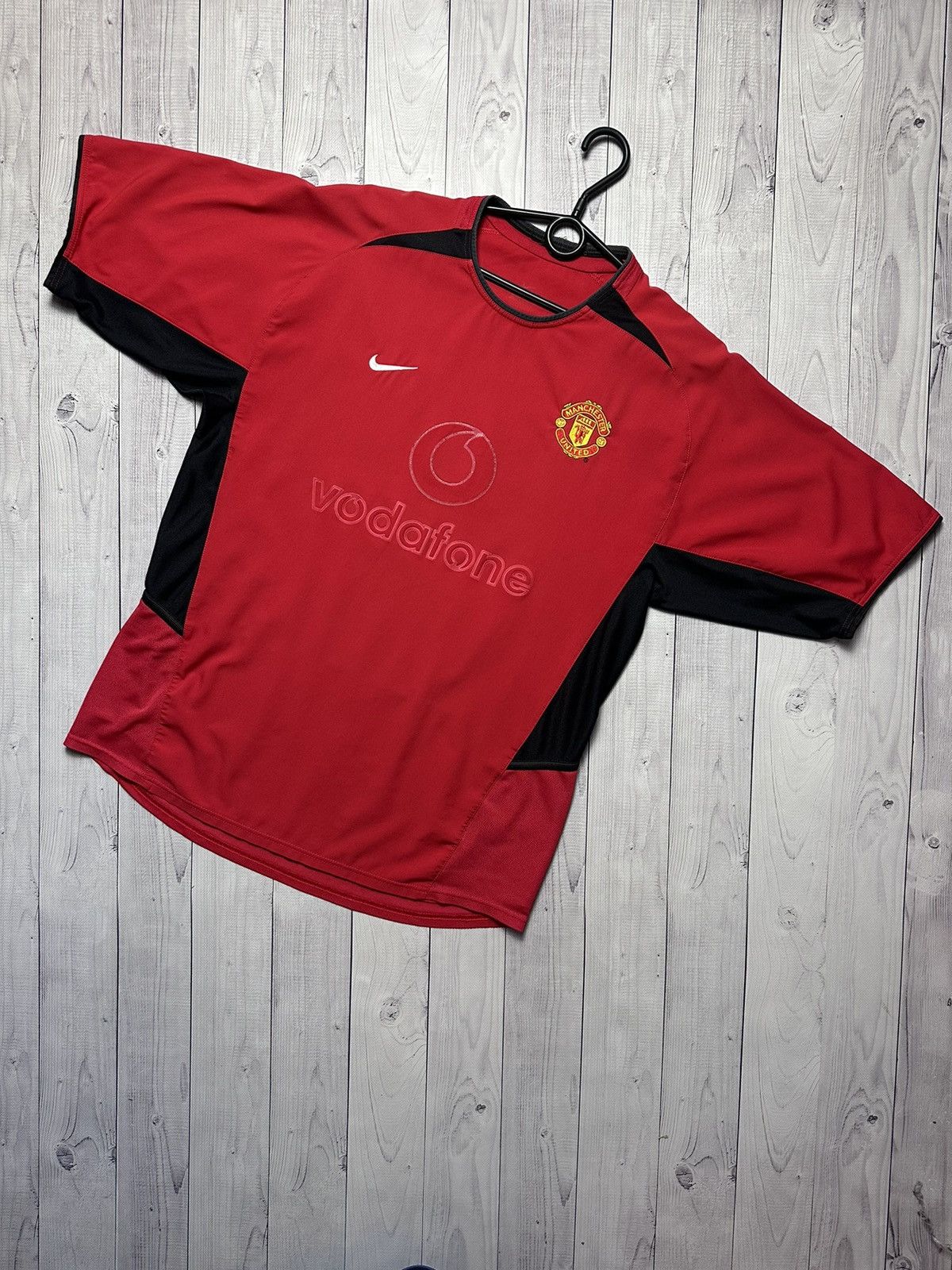 Nike × Vintage Vintage Nike Manchester United soccer jersey size M logo Size US M / EU 48-50 / 2 - 1 Thumbnail