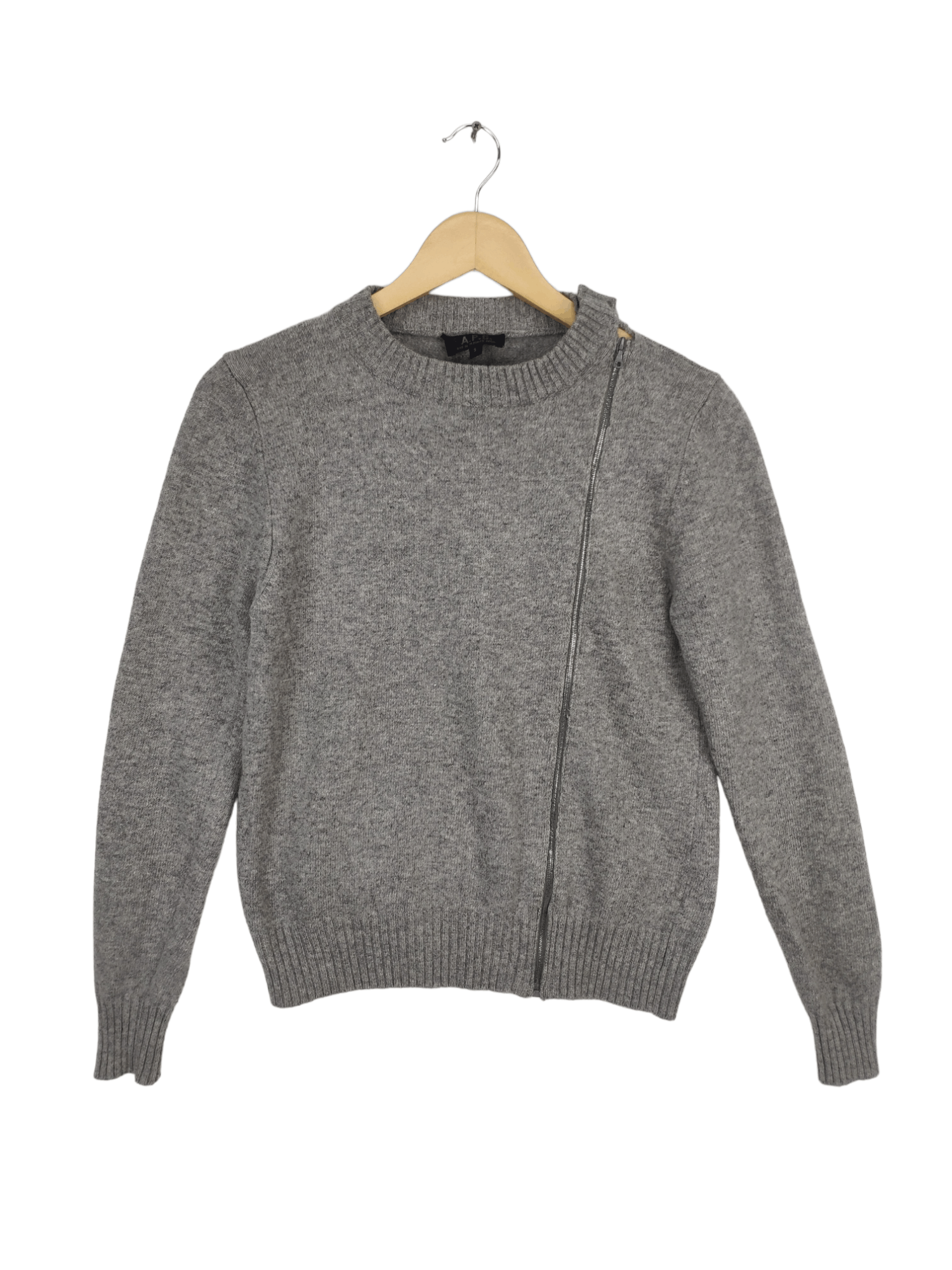 A.P.C. × Designer Vintage APC Wool Sweater Zipper Made In Italy Size US S / EU 44-46 / 1 - 1 Thumbnail