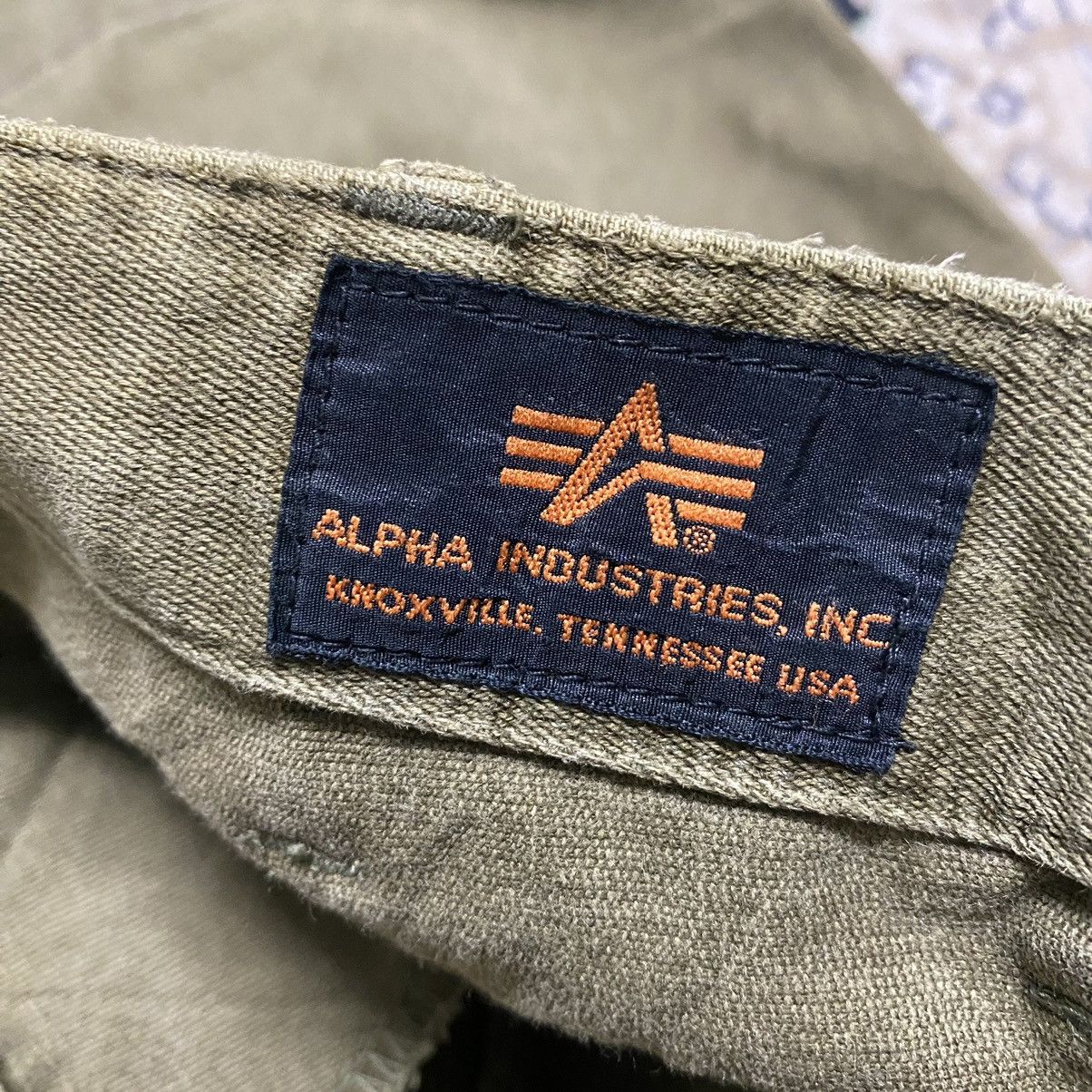 Alpha Industries Vintage US Marine Corps Monkey Pants Cropped by Alpha Size US 32 / EU 48 - 18 Thumbnail