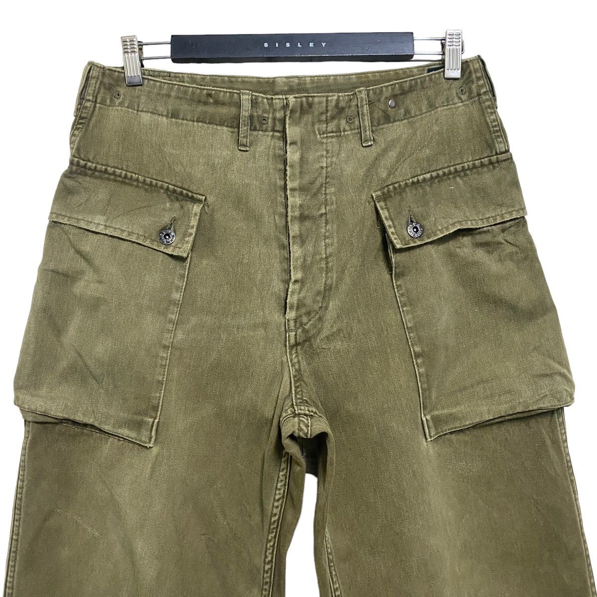 Alpha Industries Vintage US Marine Corps Monkey Pants Cropped by Alpha Size US 32 / EU 48 - 3 Thumbnail