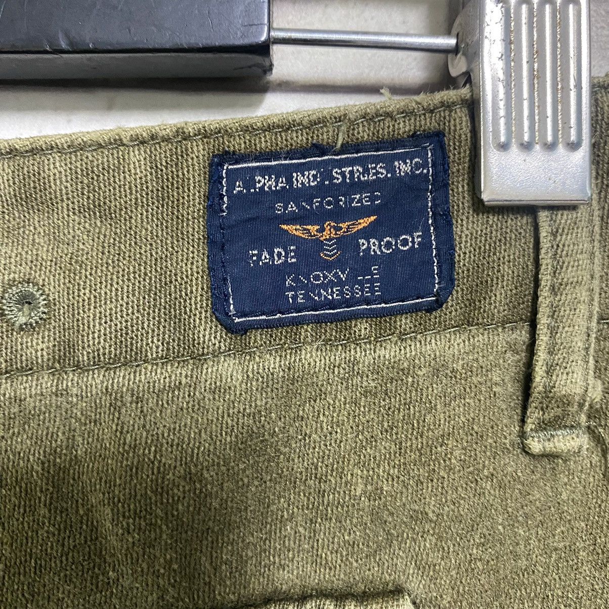 Alpha Industries Vintage US Marine Corps Monkey Pants Cropped by Alpha Size US 32 / EU 48 - 15 Thumbnail