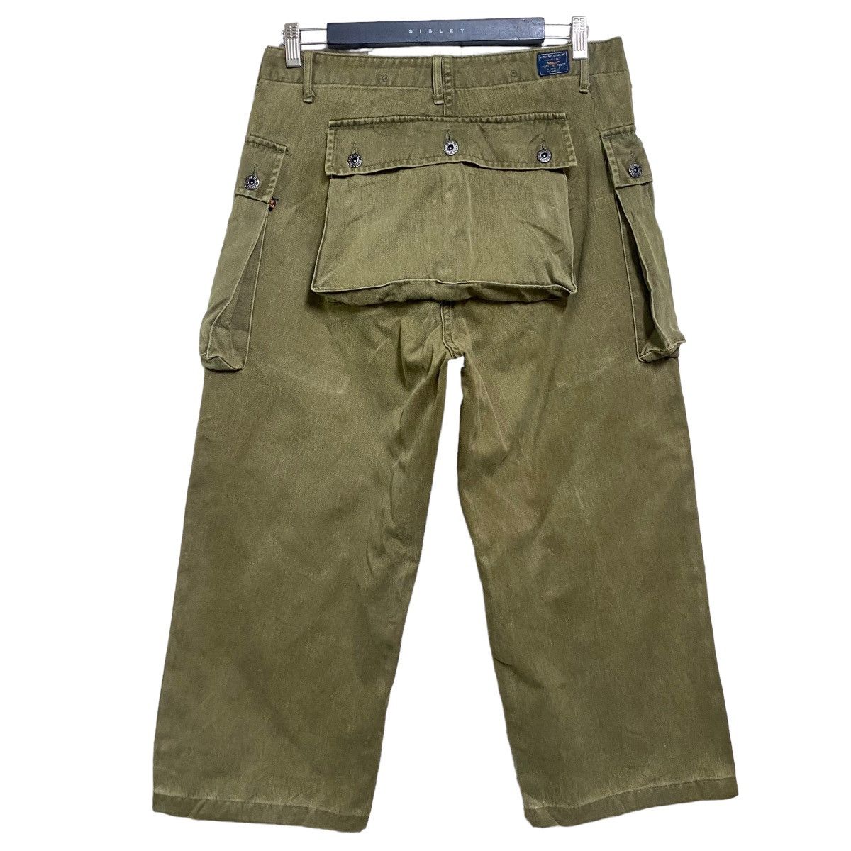 Alpha Industries Vintage US Marine Corps Monkey Pants Cropped by Alpha Size US 32 / EU 48 - 1 Thumbnail