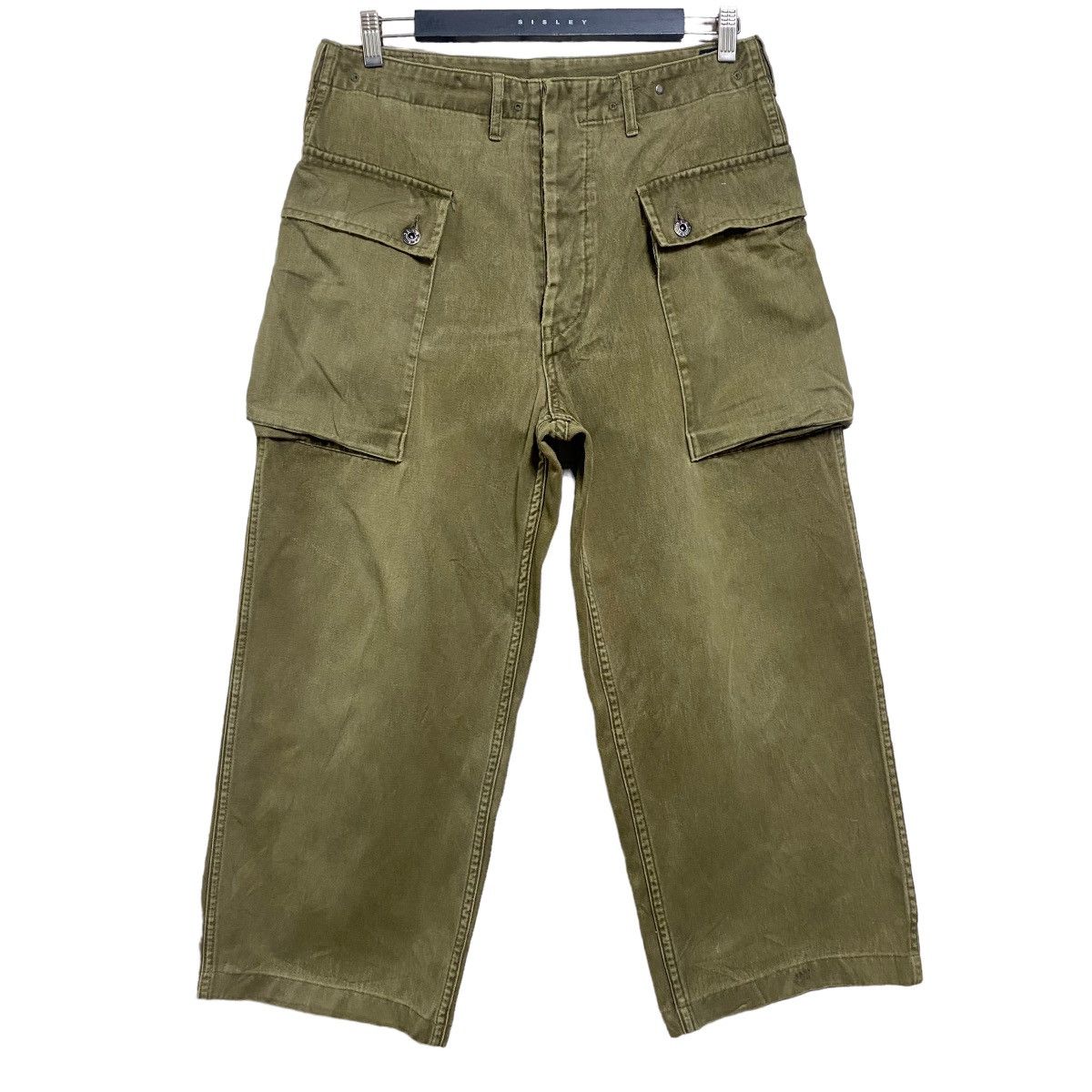 Alpha Industries Vintage US Marine Corps Monkey Pants Cropped by Alpha Size US 32 / EU 48 - 2 Thumbnail