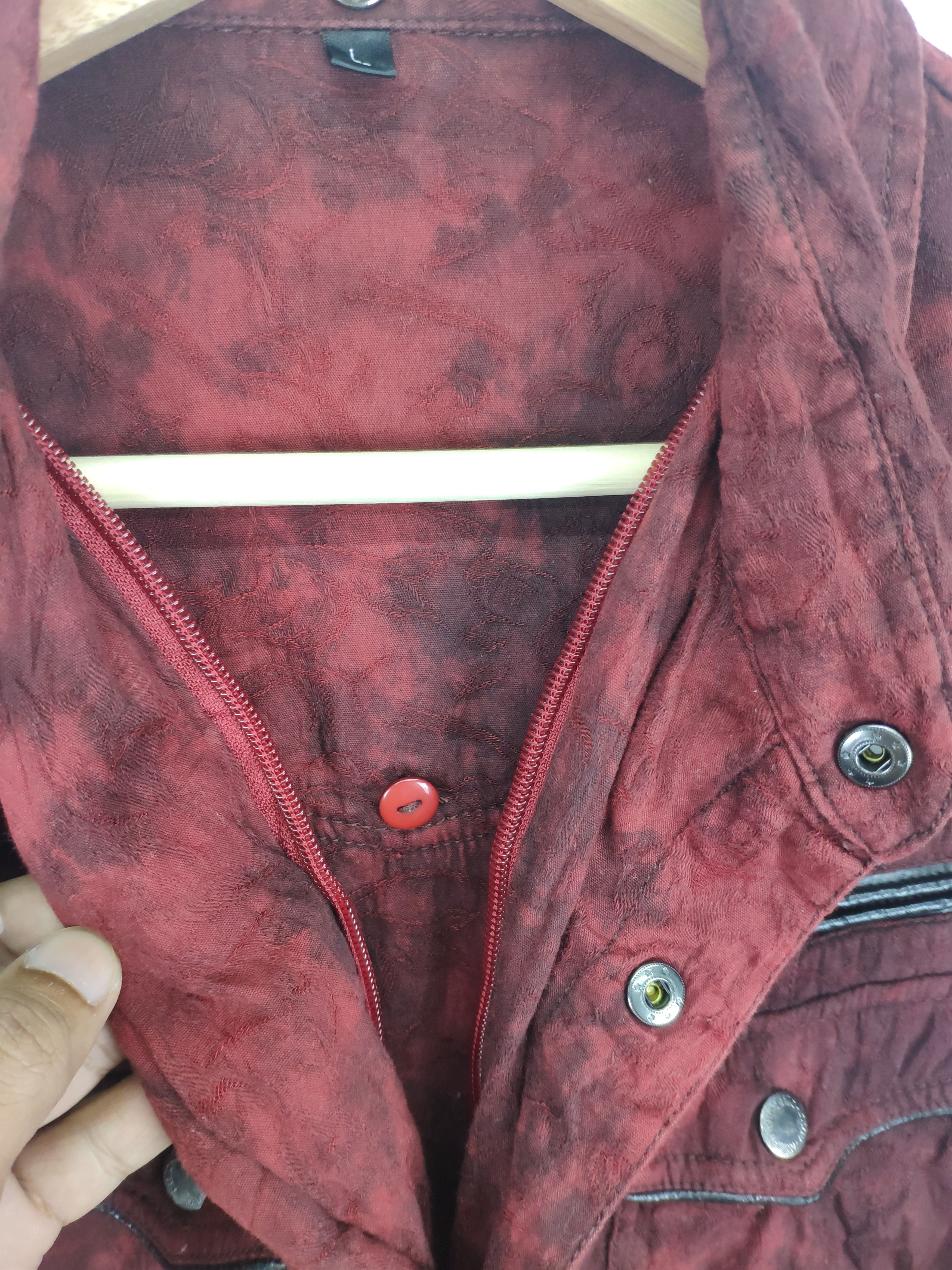 Japanese Brand × Seditionaries Steal 💥 Vintage Snap Button Up Shirt Acid Wash Size M / US 6-8 / IT 42-44 - 10 Thumbnail