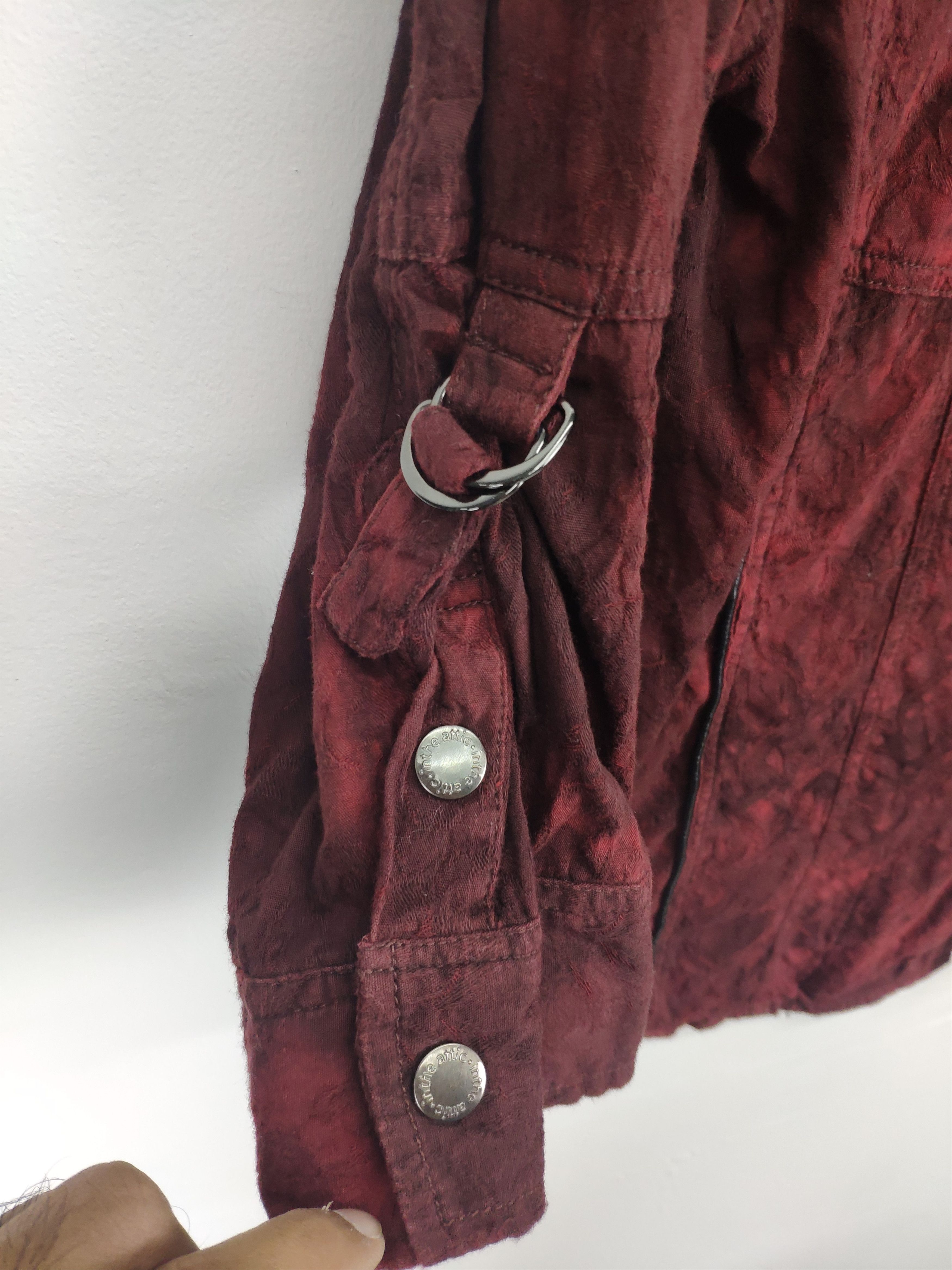 Japanese Brand × Seditionaries Steal 💥 Vintage Snap Button Up Shirt Acid Wash Size M / US 6-8 / IT 42-44 - 7 Thumbnail