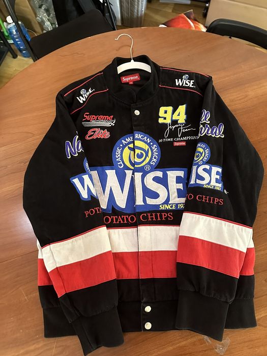 Supreme wise outlet racing jacket