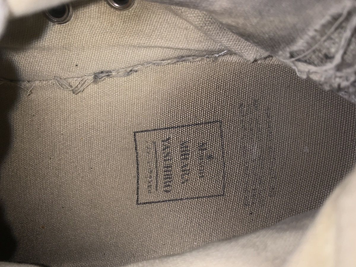 Maison MIHARA YASUHIRO Maison Mihara Yasuhiro distressed black sneaker Size US 9.5 / EU 42-43 - 5 Thumbnail