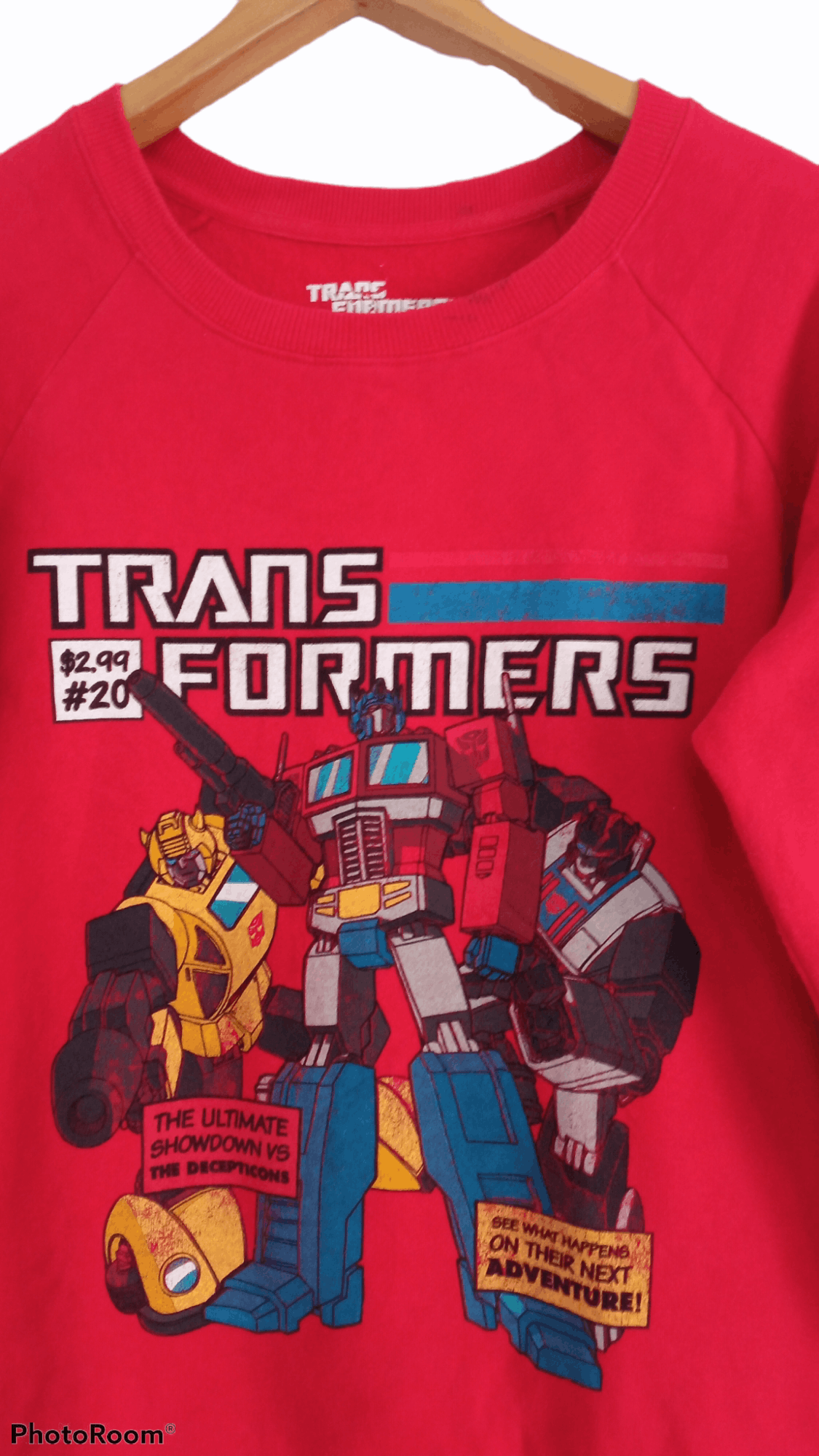 Cartoon Network × Transformers 🔥🔥OG Y2K Transformers Sweatshirt Size US L / EU 52-54 / 3 - 8 Thumbnail