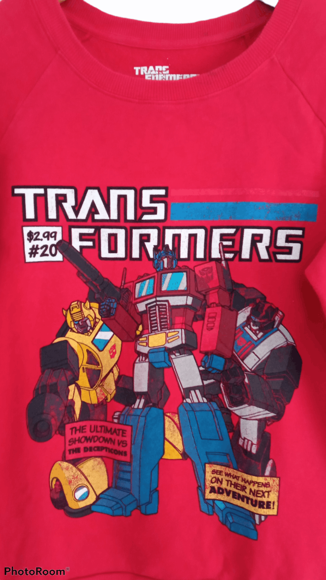 Cartoon Network × Transformers 🔥🔥OG Y2K Transformers Sweatshirt Size US L / EU 52-54 / 3 - 9 Thumbnail