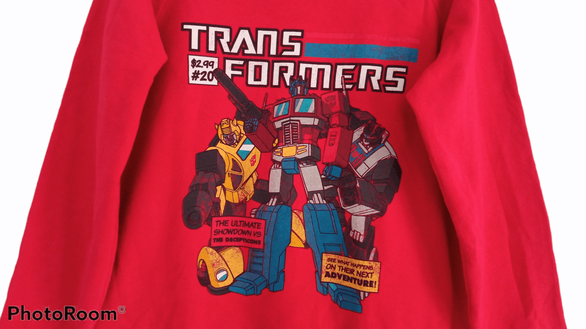 Cartoon Network × Transformers 🔥🔥OG Y2K Transformers Sweatshirt Size US L / EU 52-54 / 3 - 7 Thumbnail