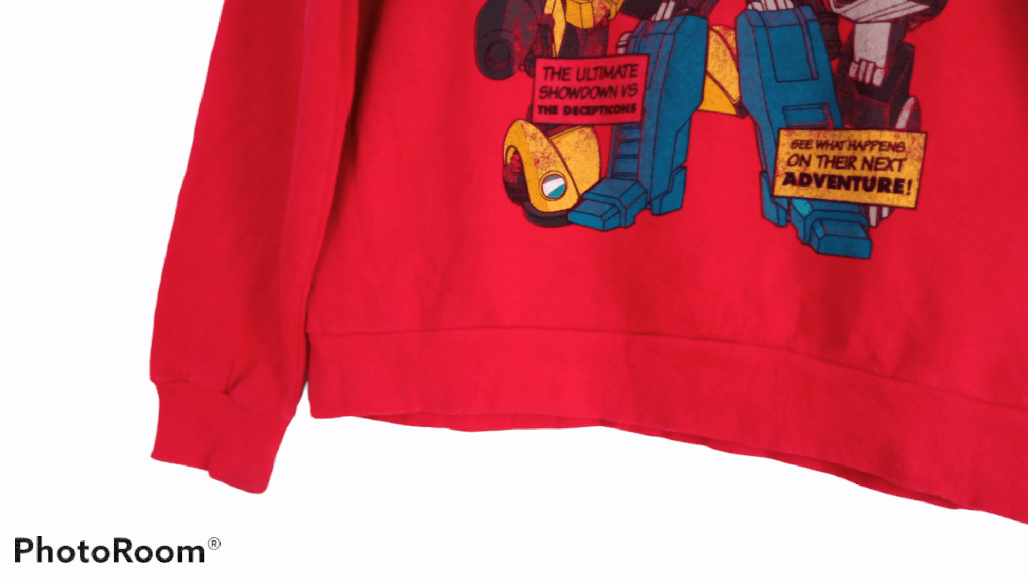 Cartoon Network × Transformers 🔥🔥OG Y2K Transformers Sweatshirt Size US L / EU 52-54 / 3 - 11 Thumbnail