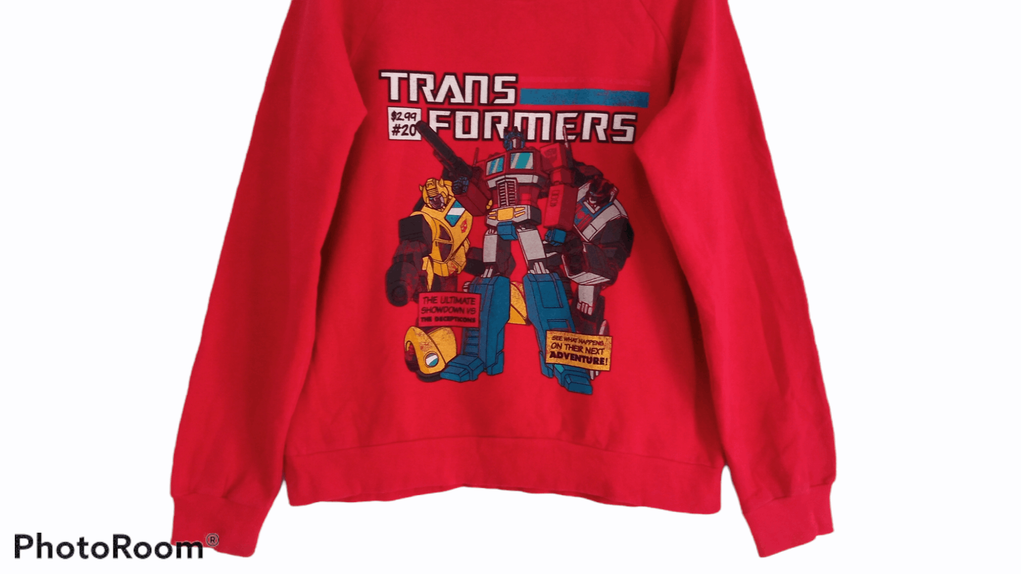 Cartoon Network × Transformers 🔥🔥OG Y2K Transformers Sweatshirt Size US L / EU 52-54 / 3 - 5 Thumbnail