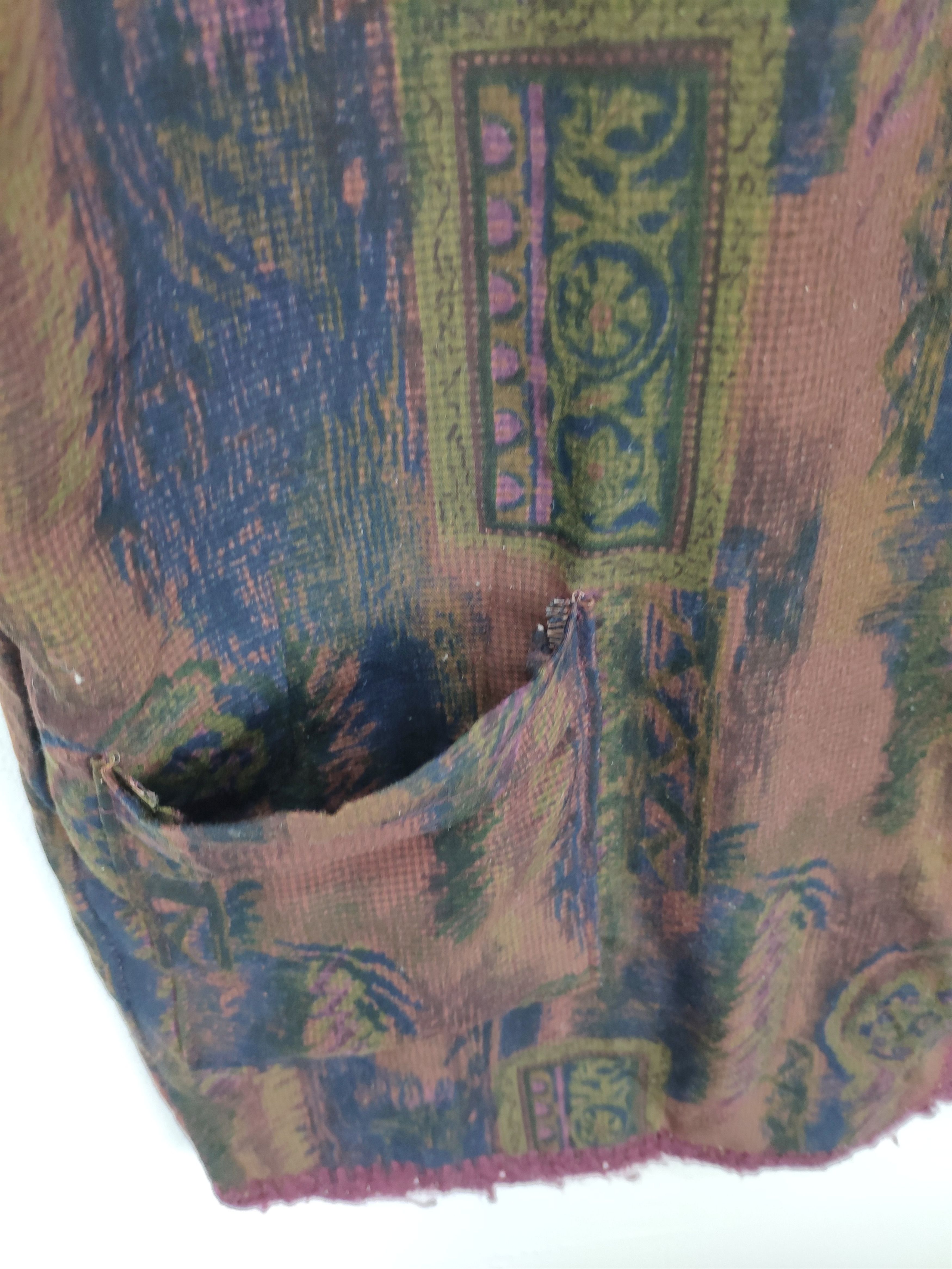 Japanese Brand × Vintage Vintage Vest Lining Fleece Abstract Motif Size M / US 6-8 / IT 42-44 - 14 Thumbnail
