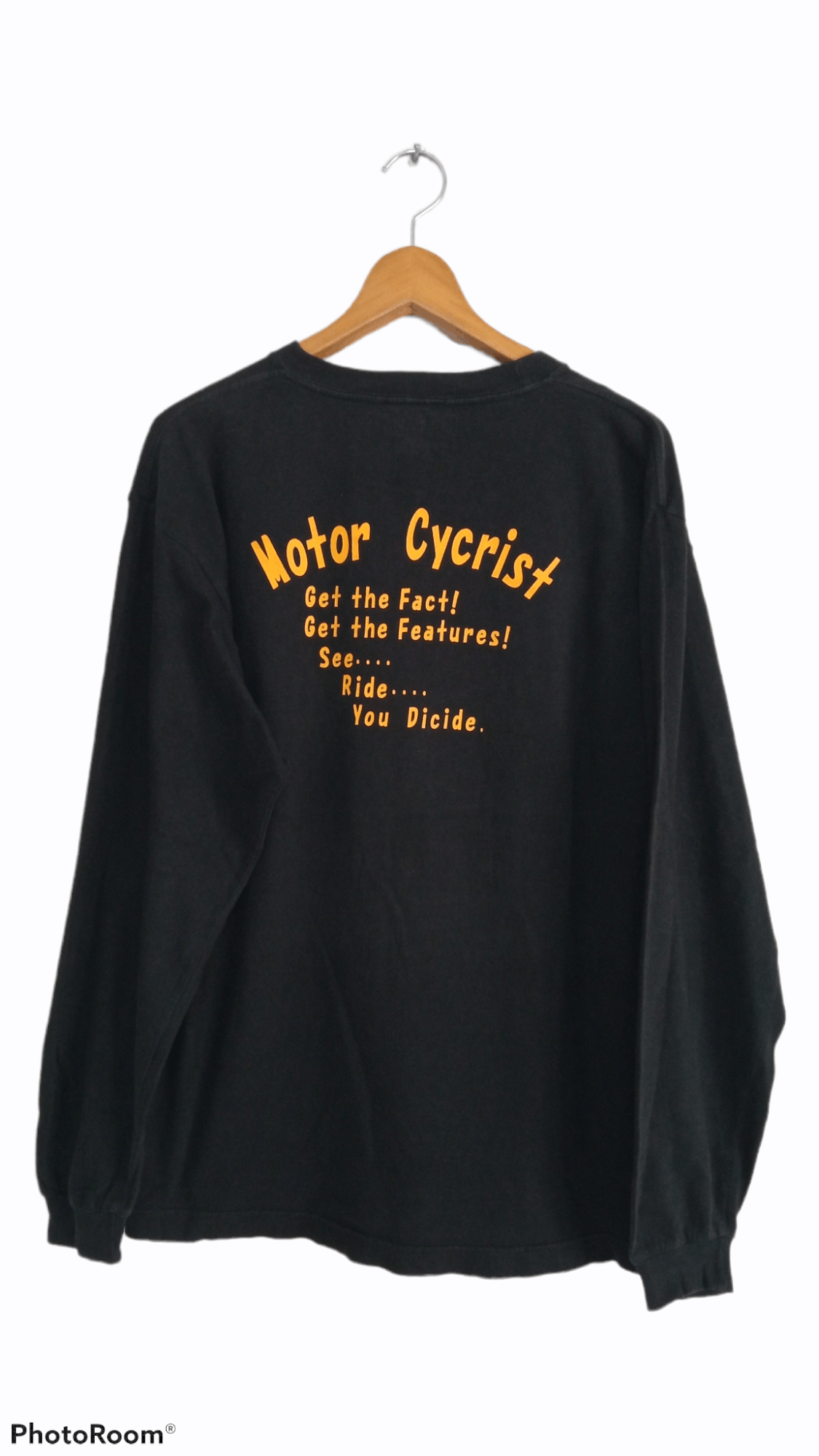 Japanese Brand × Pherrow's × Vintage 🔥🔥Vintage Style Pherrows Motor Cycrist LS T-Shirt Size US L / EU 52-54 / 3 - 19 Thumbnail