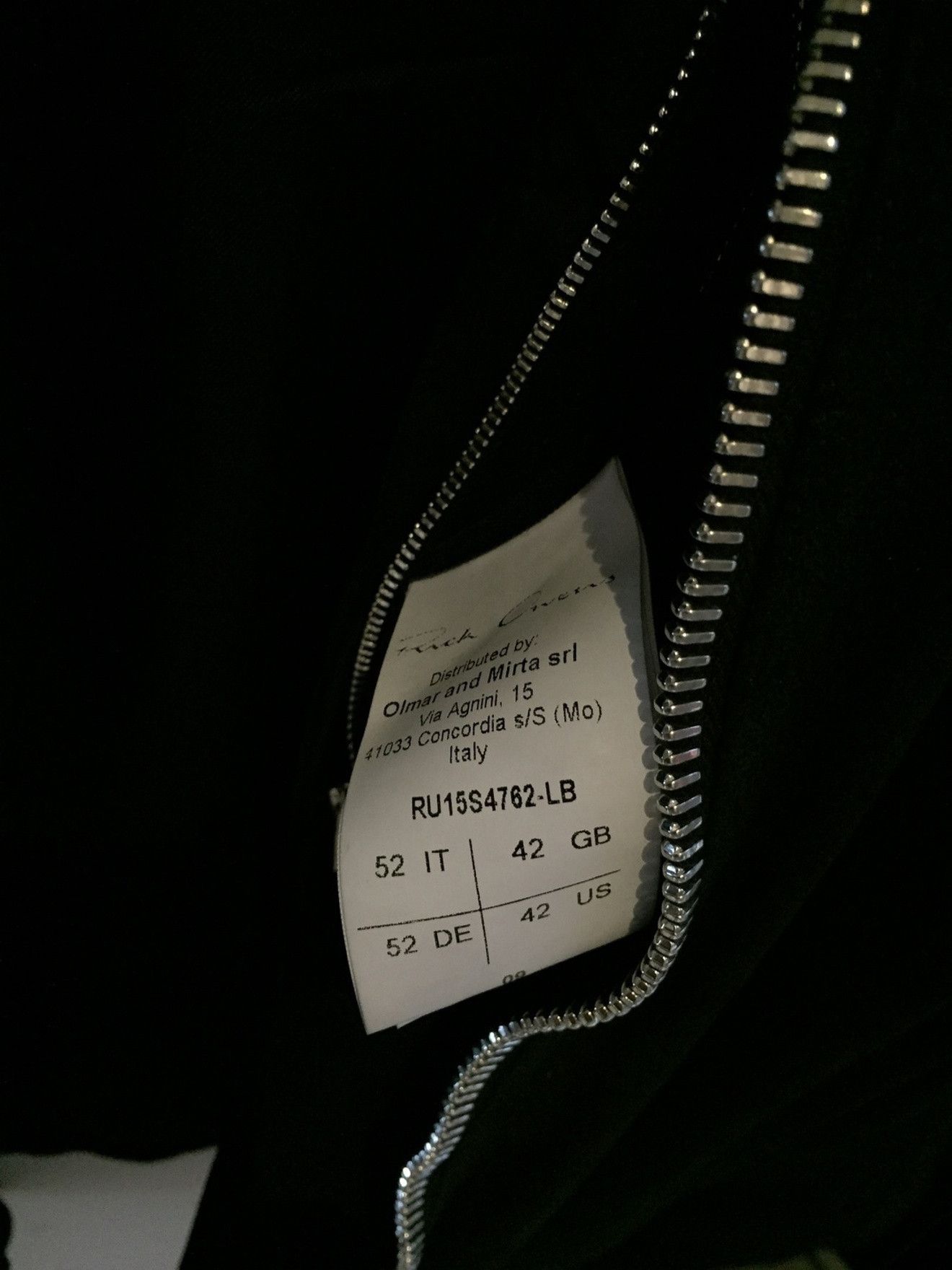 Rick Owens Blistered Lamb Mollino 52 New Size US L / EU 52-54 / 3 - 2 Thumbnail