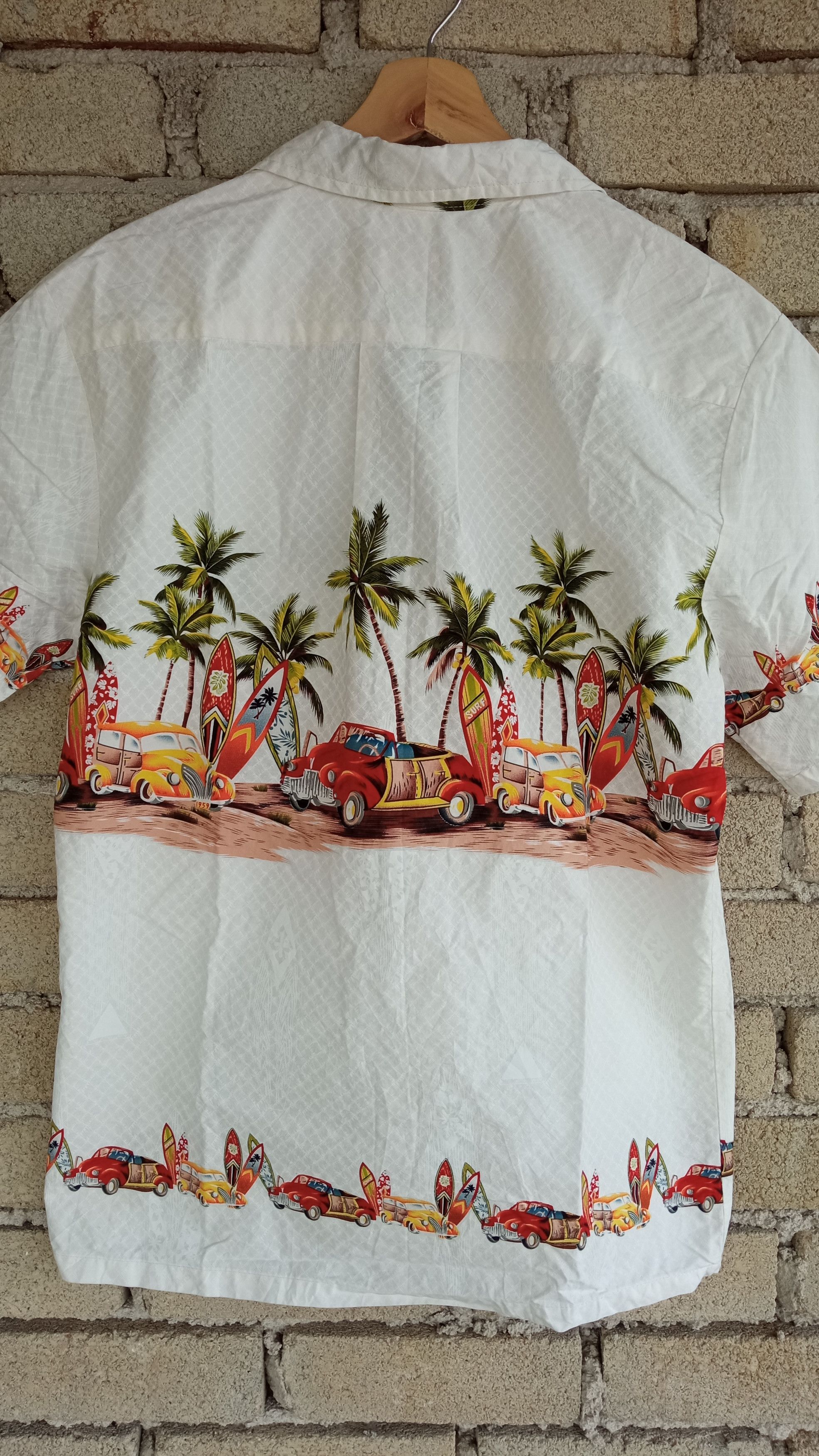 Japanese Brand 🔥🔥Palmwave Panorama Motive Hawaiian Shirt Size US M / EU 48-50 / 2 - 14 Thumbnail