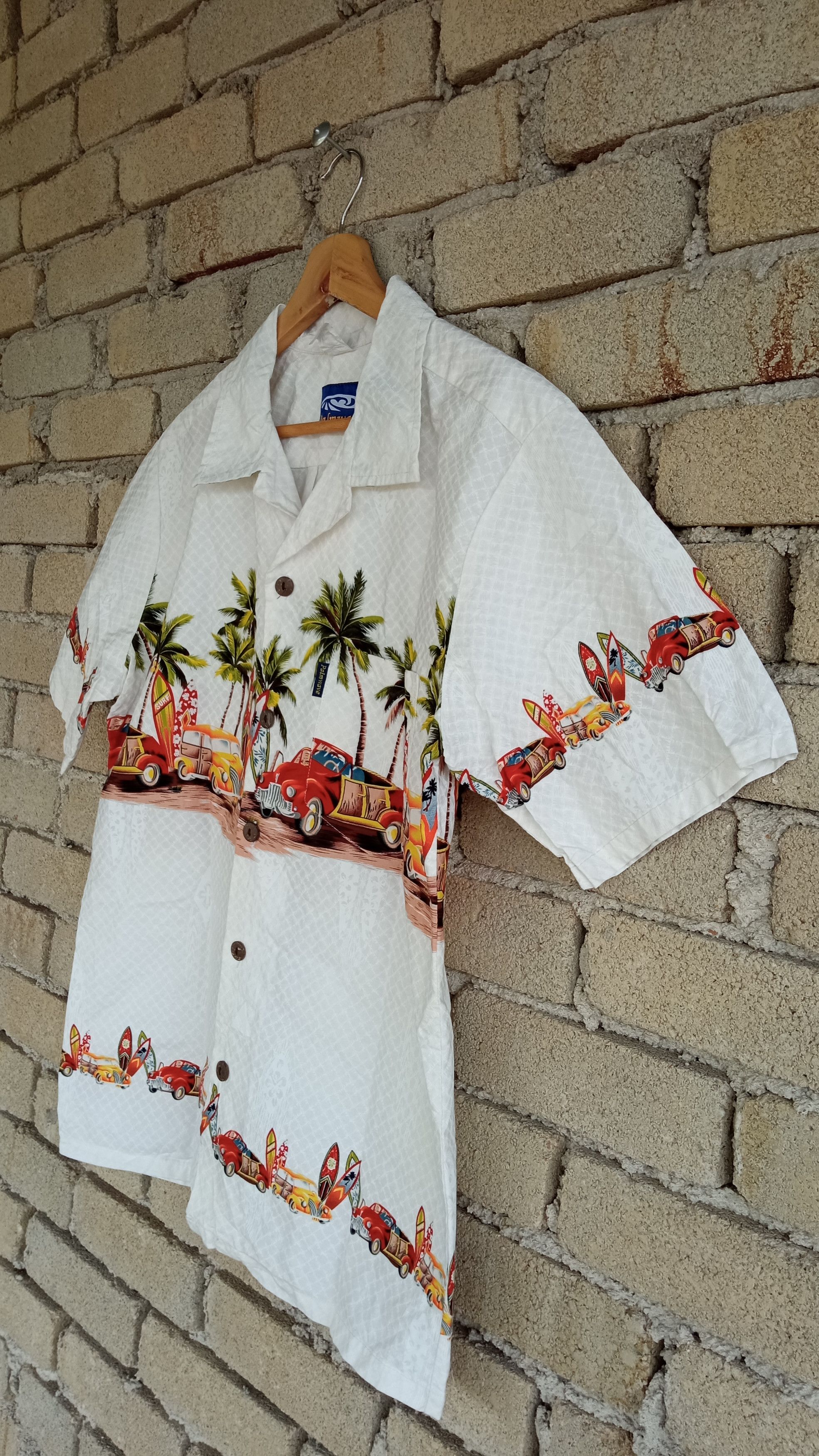 Japanese Brand 🔥🔥Palmwave Panorama Motive Hawaiian Shirt Size US M / EU 48-50 / 2 - 8 Thumbnail
