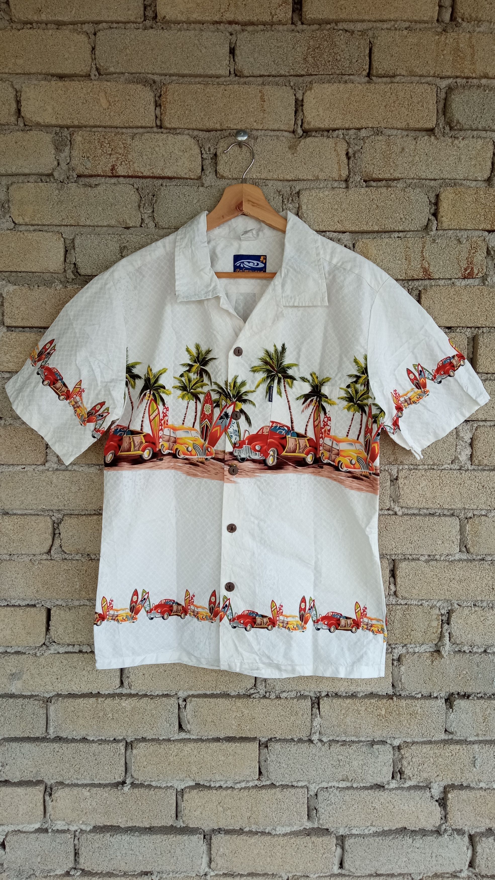Japanese Brand 🔥🔥Palmwave Panorama Motive Hawaiian Shirt Size US M / EU 48-50 / 2 - 1 Thumbnail