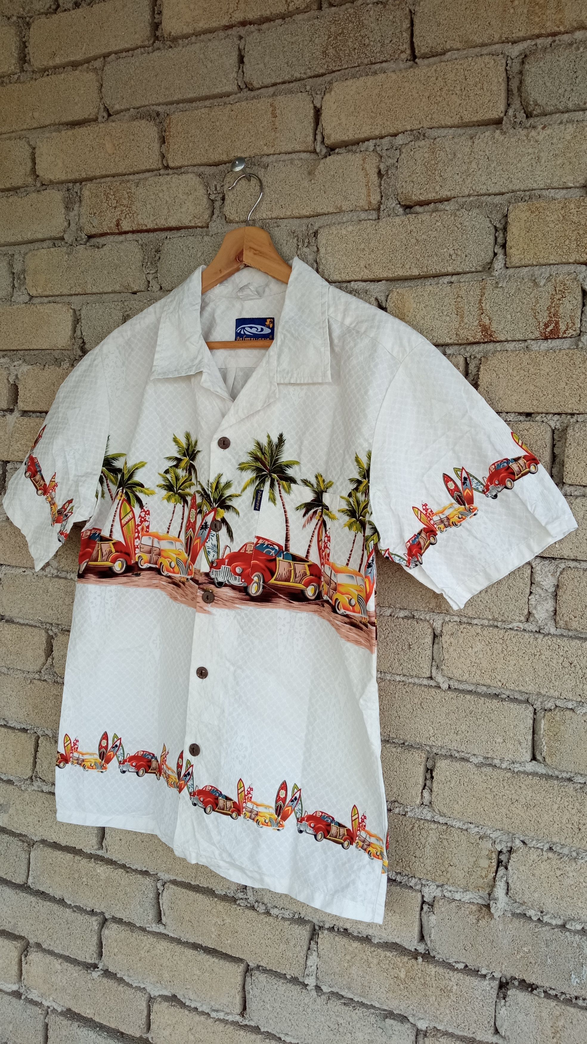 Japanese Brand 🔥🔥Palmwave Panorama Motive Hawaiian Shirt Size US M / EU 48-50 / 2 - 3 Thumbnail