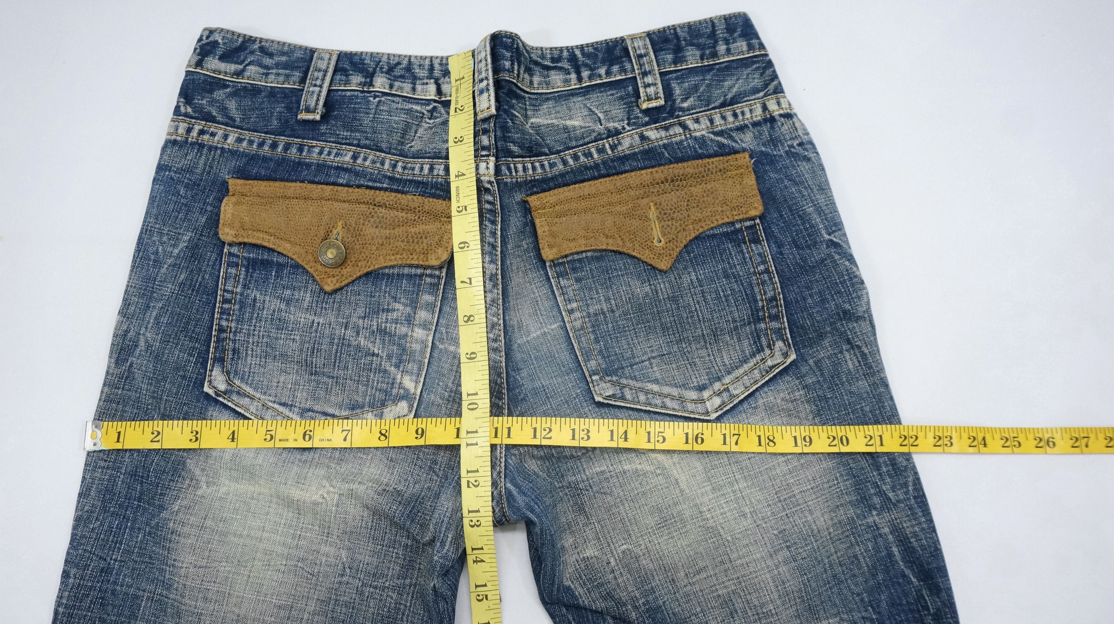 Japanese Brand 💥💥VTG RARE💥💥 Flared OZZ-FIRST PINBALL Distressed Jeans Size US 34 / EU 50 - 16 Thumbnail