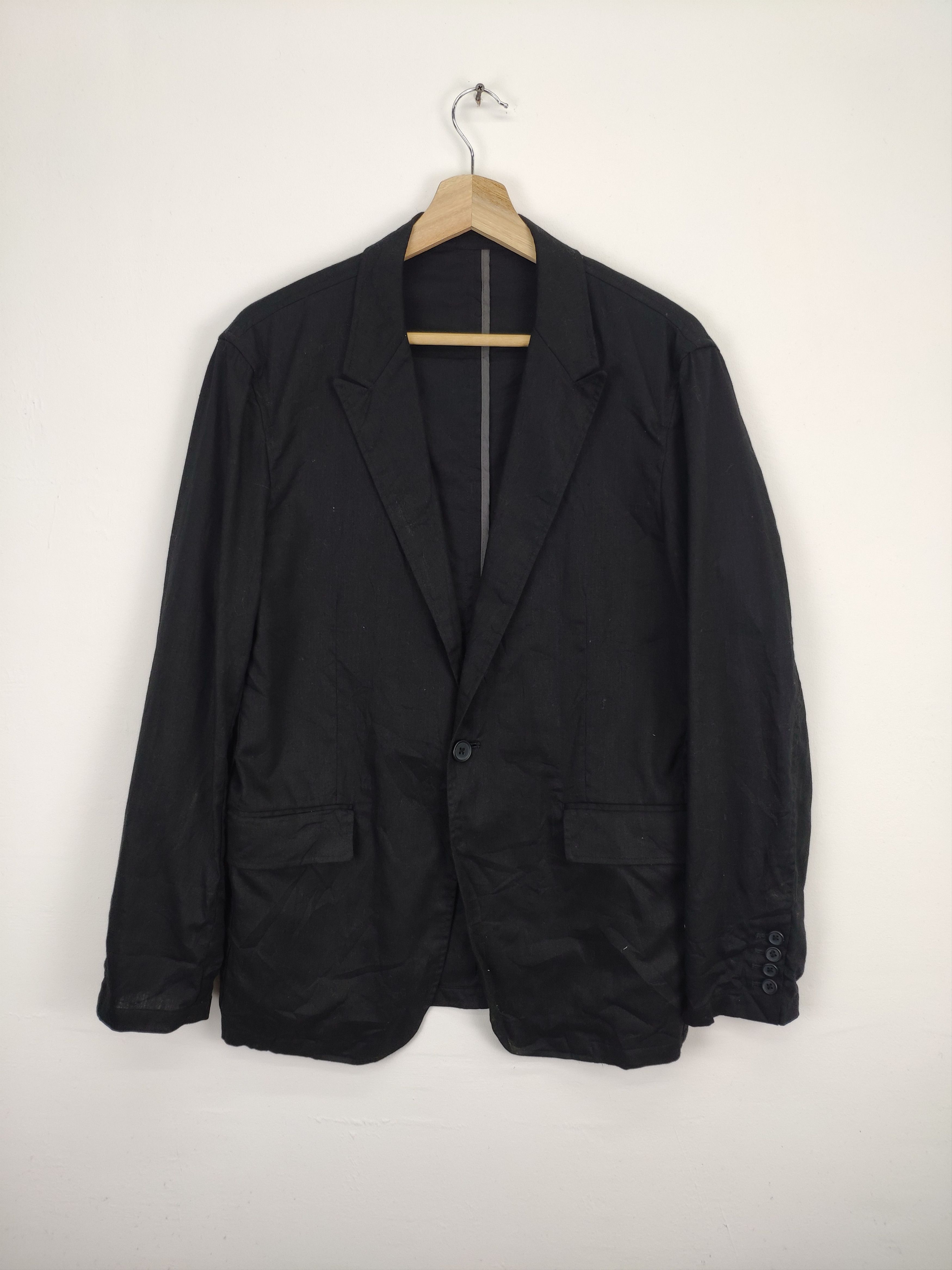Designer × Japanese Brand × Kansai Yamamoto Vintage Kansai Yamamoto Blazer Body Max Size US M / EU 48-50 / 2 - 1 Thumbnail