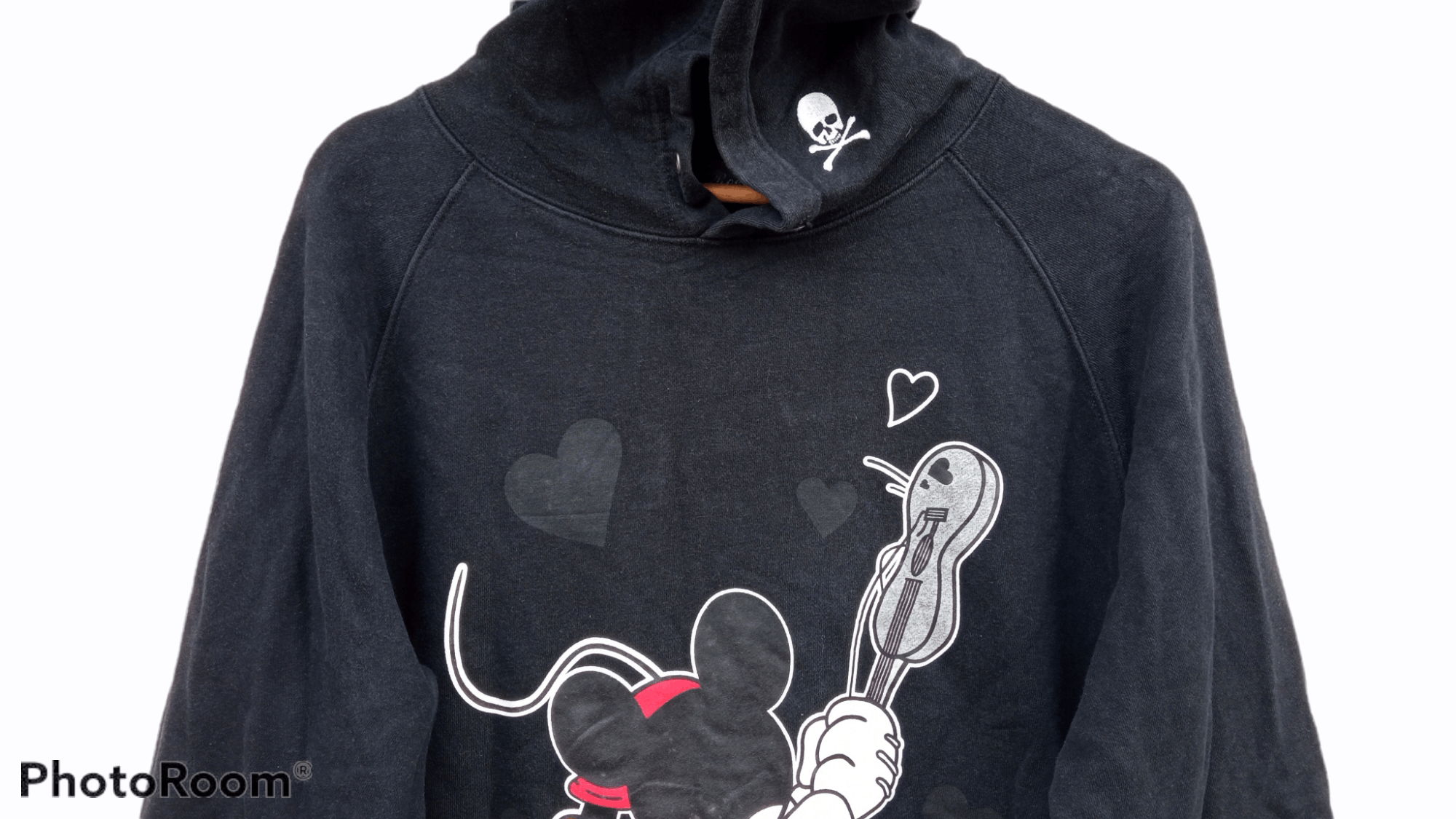 Roen x Mickey Mouse The Clash London Calling Parody Hoodie - Tops