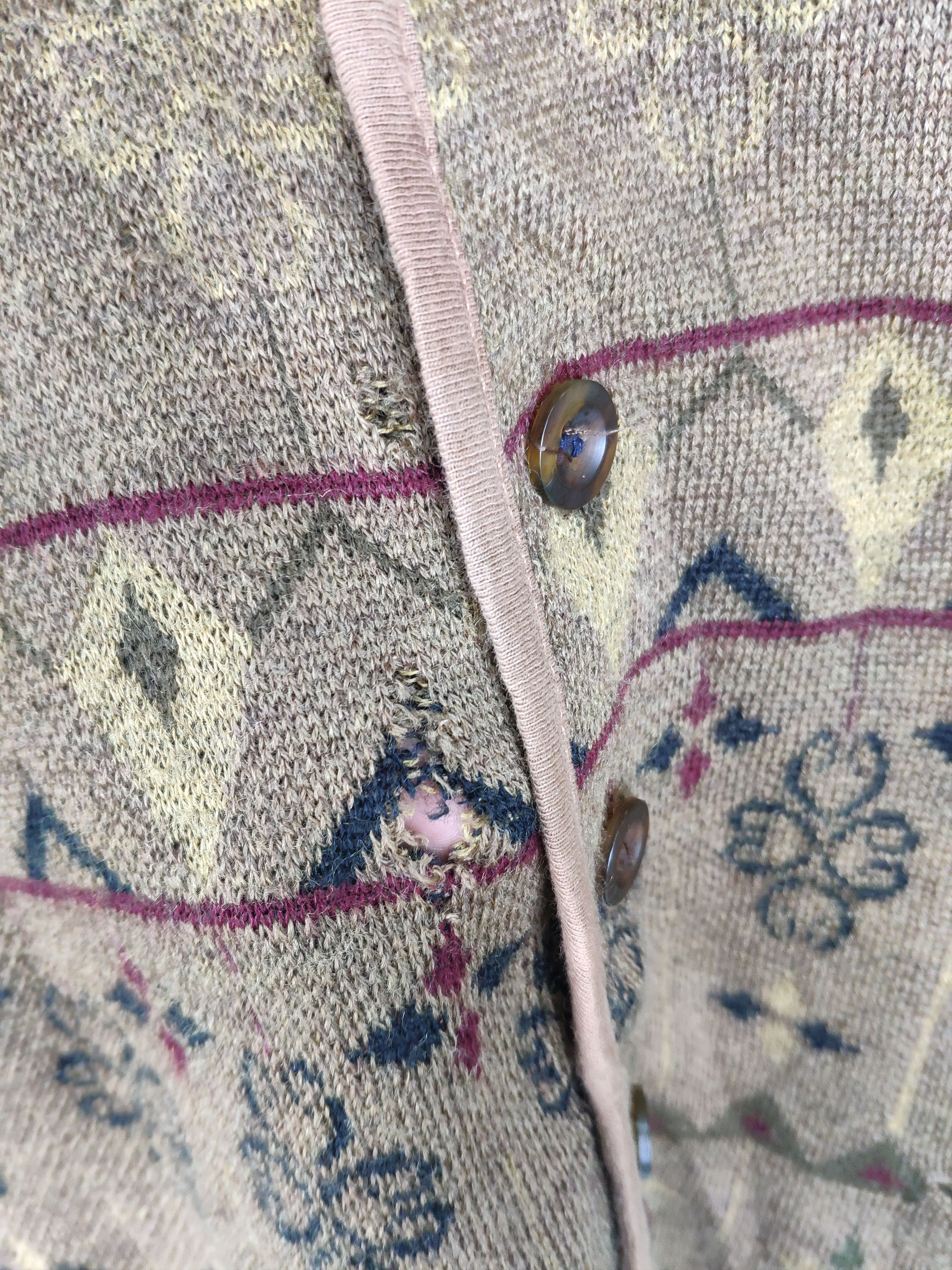 Japanese Brand × Vintage Vintage Vest Cardigan Native Style Size US M / EU 48-50 / 2 - 5 Thumbnail